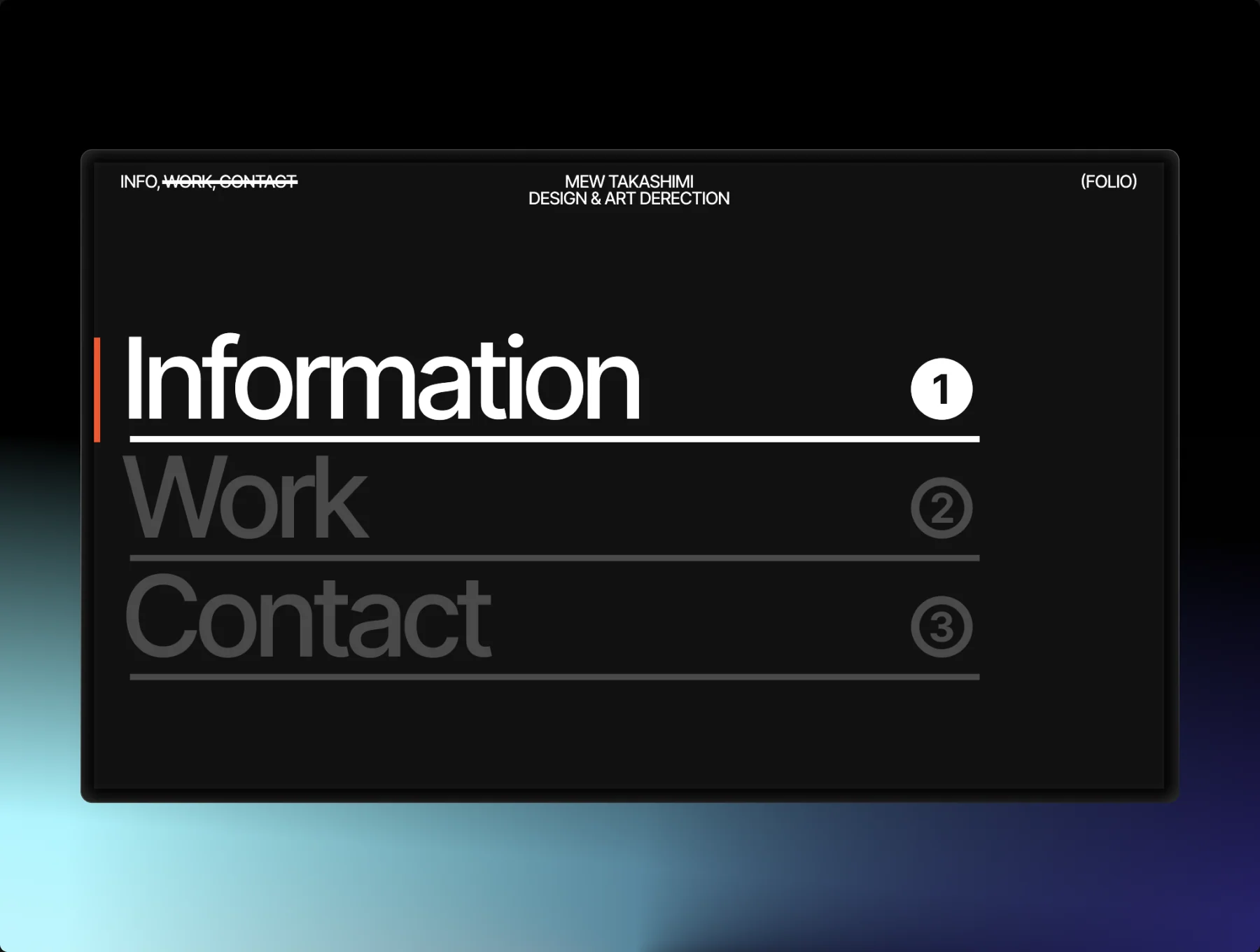 Folio Presentation Template 5