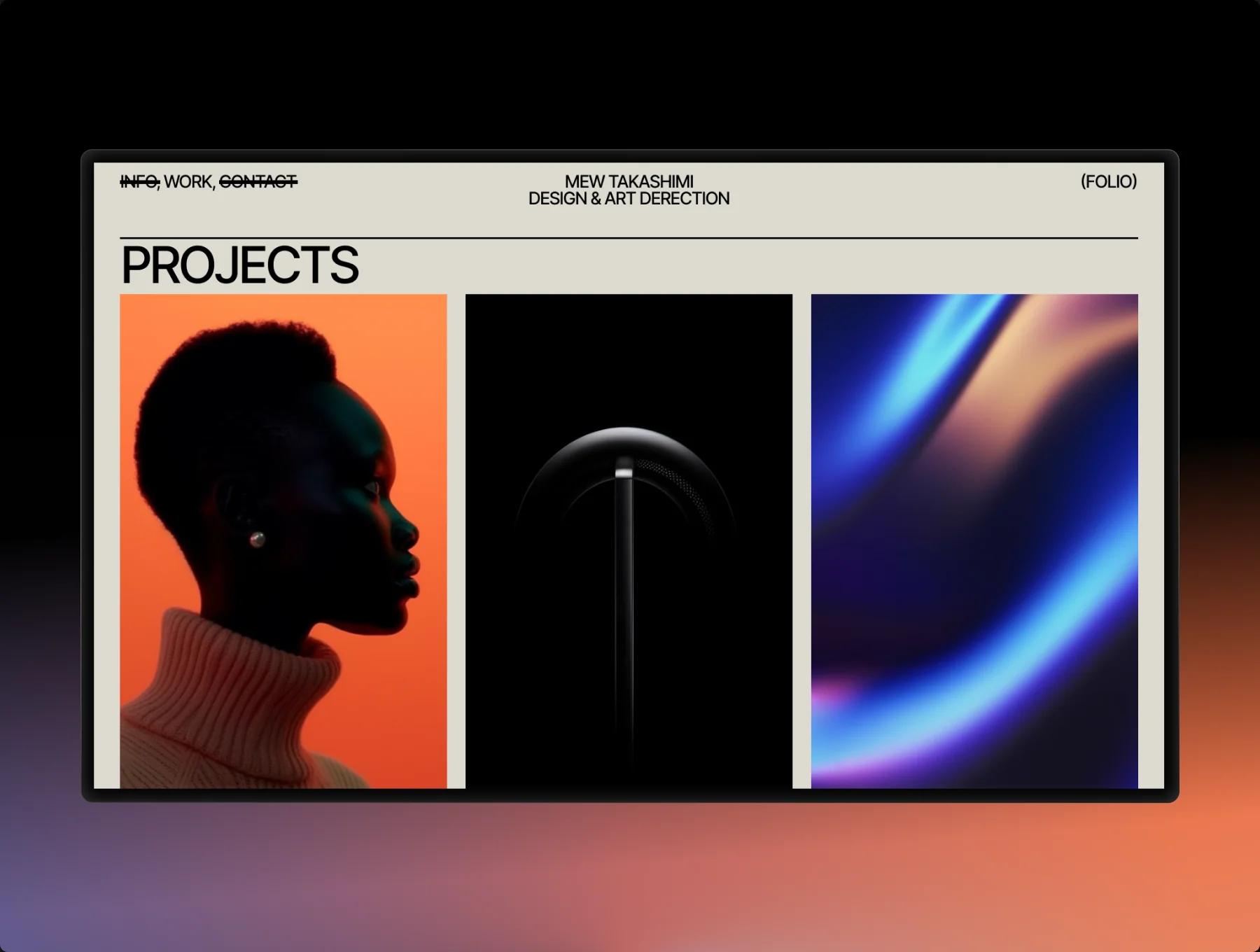 Folio Presentation Template 8