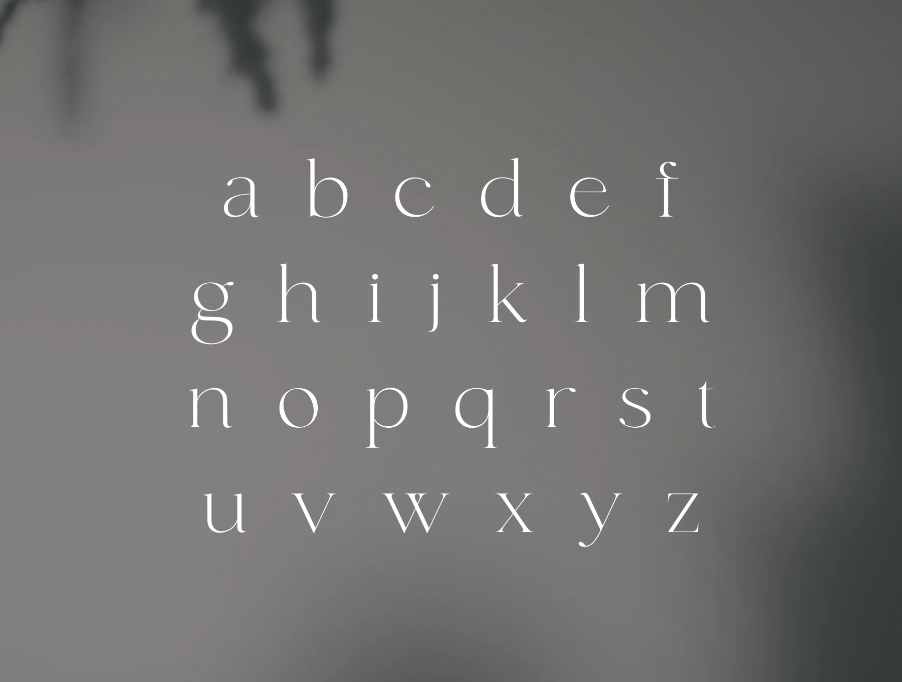 fonde - elegant chique font 3