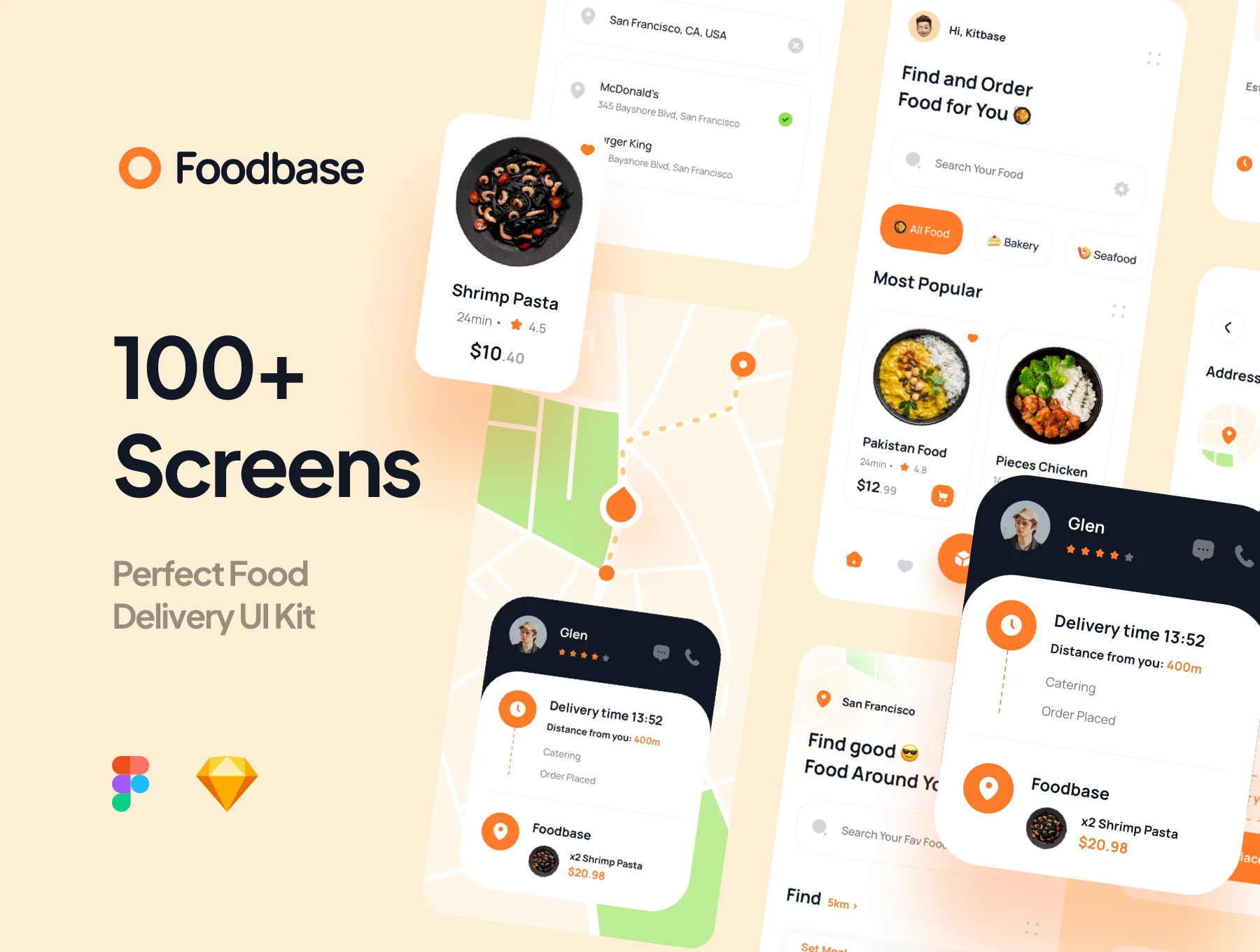 Foobase - Food Delivery UI Kit