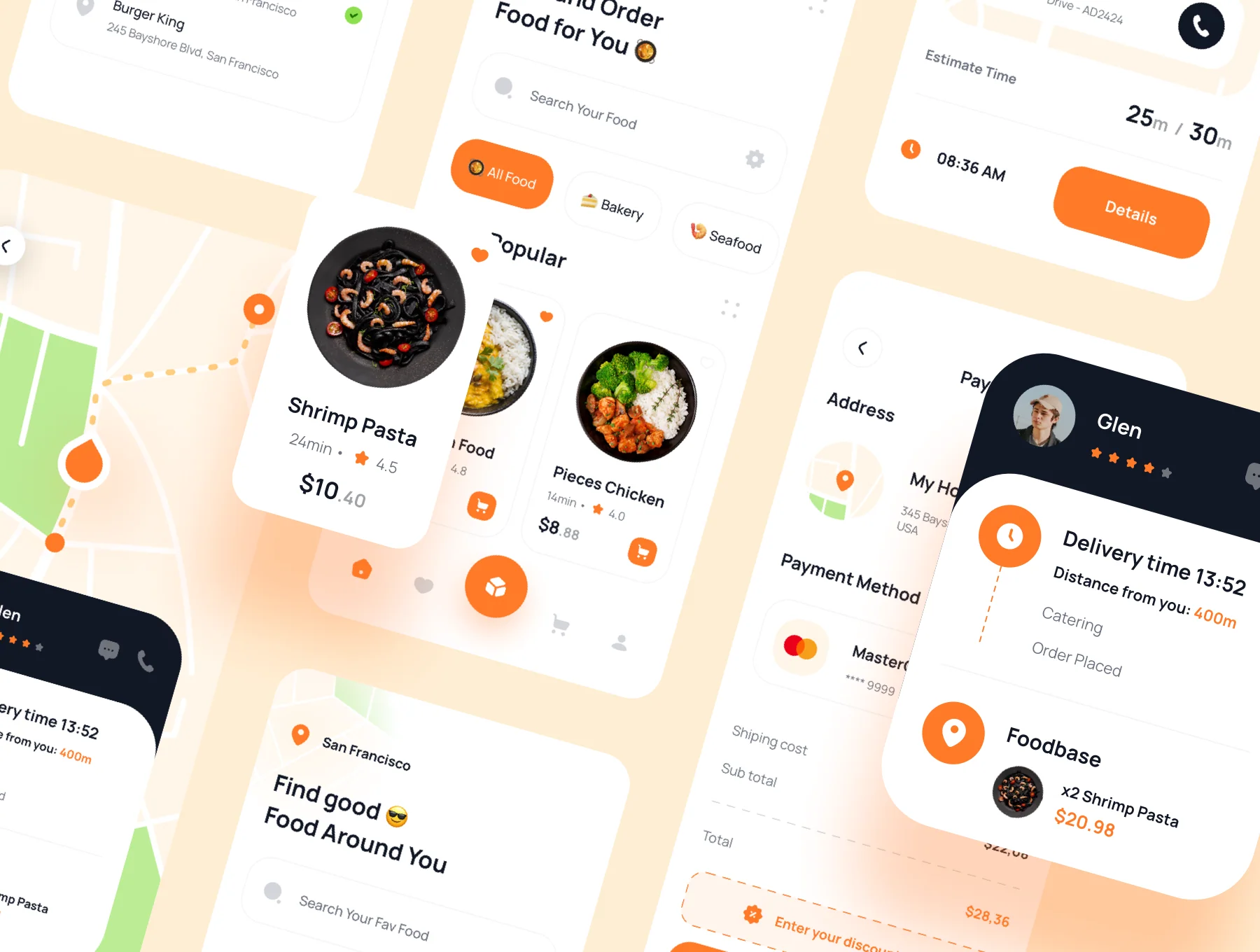 Foobase - Food Delivery UI Kit 3