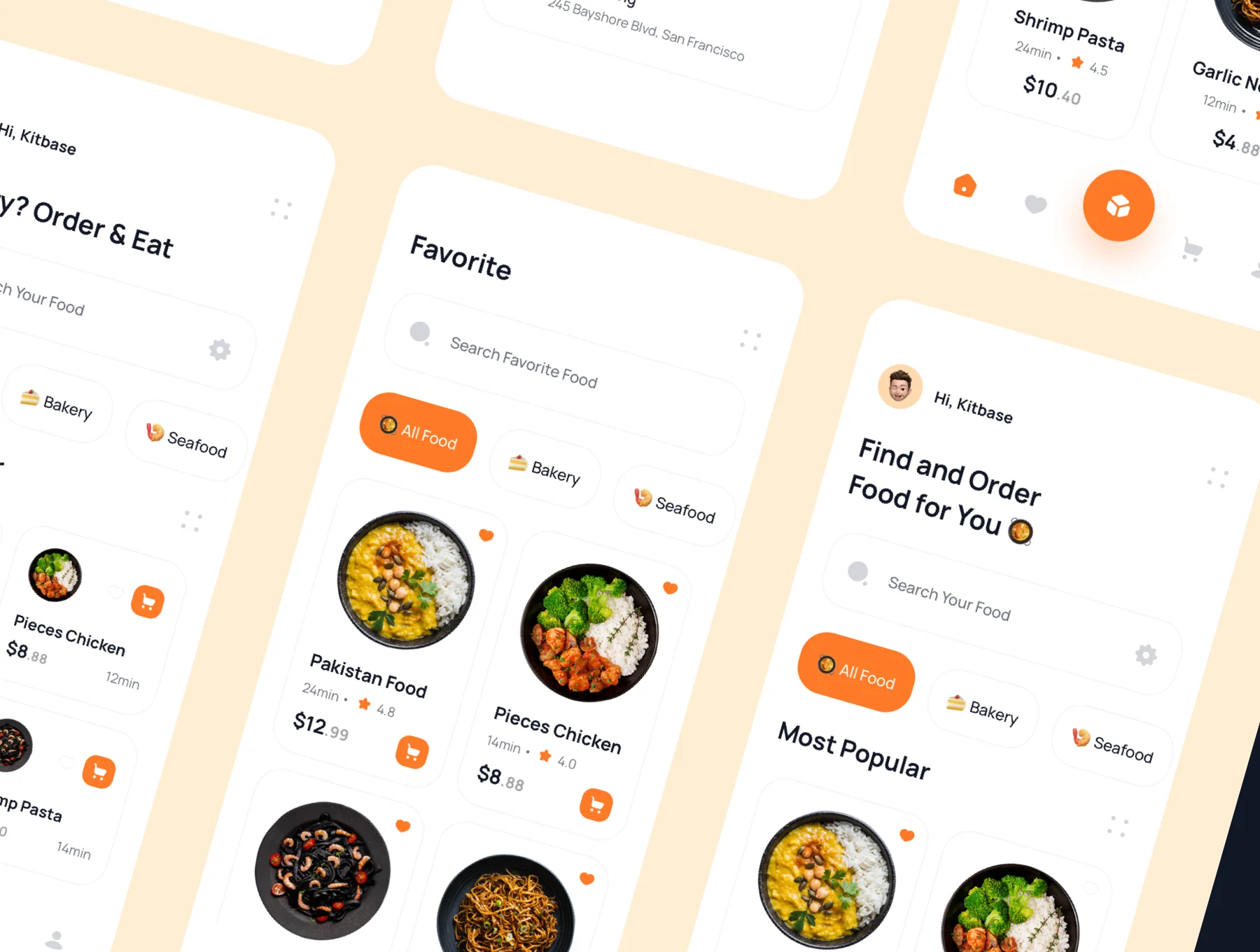 Foobase - Food Delivery UI Kit 7