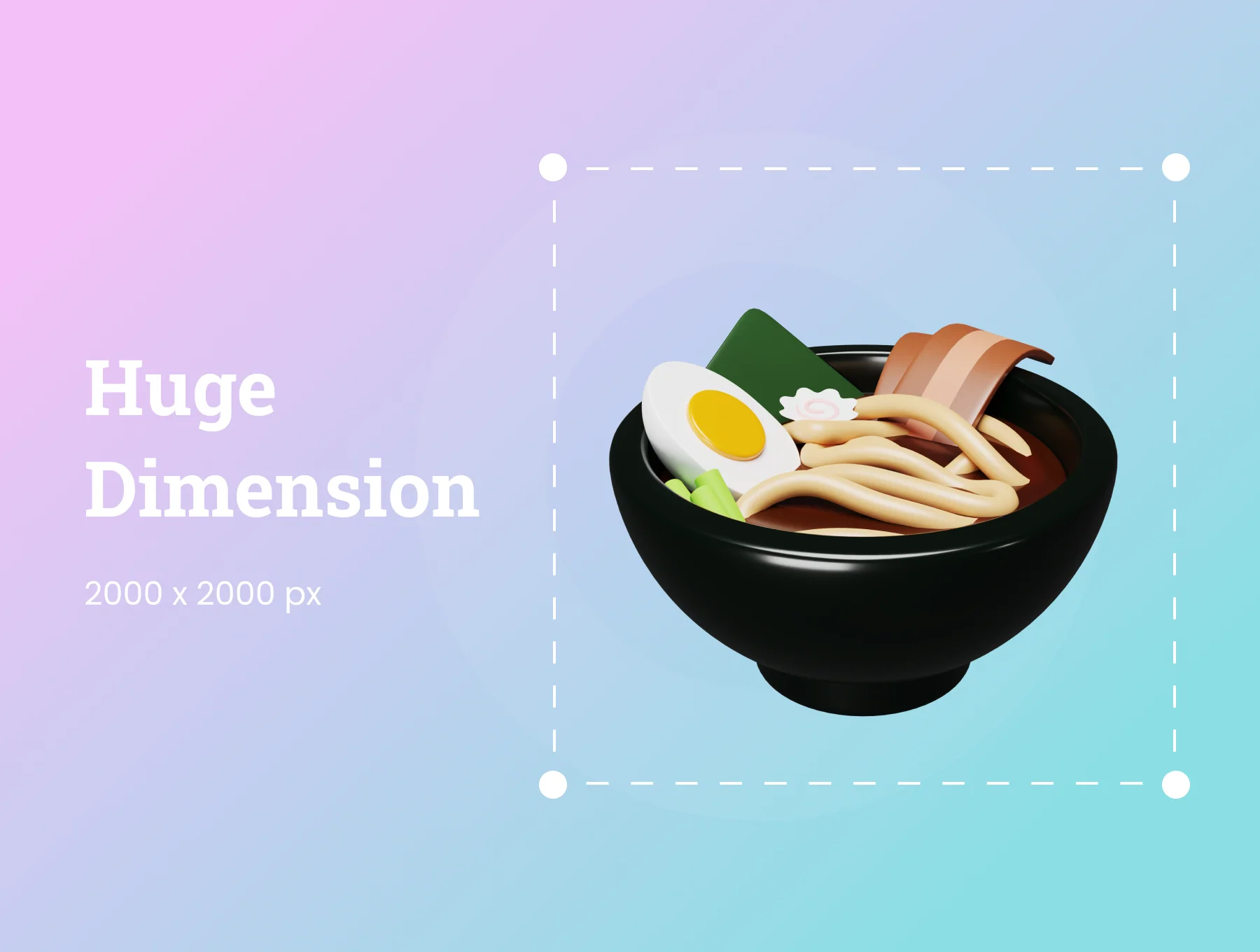 Food 3D Illustration 3