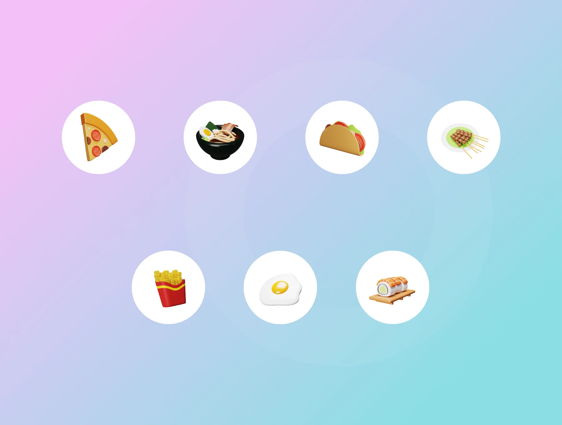 Food 3D Illustration 6