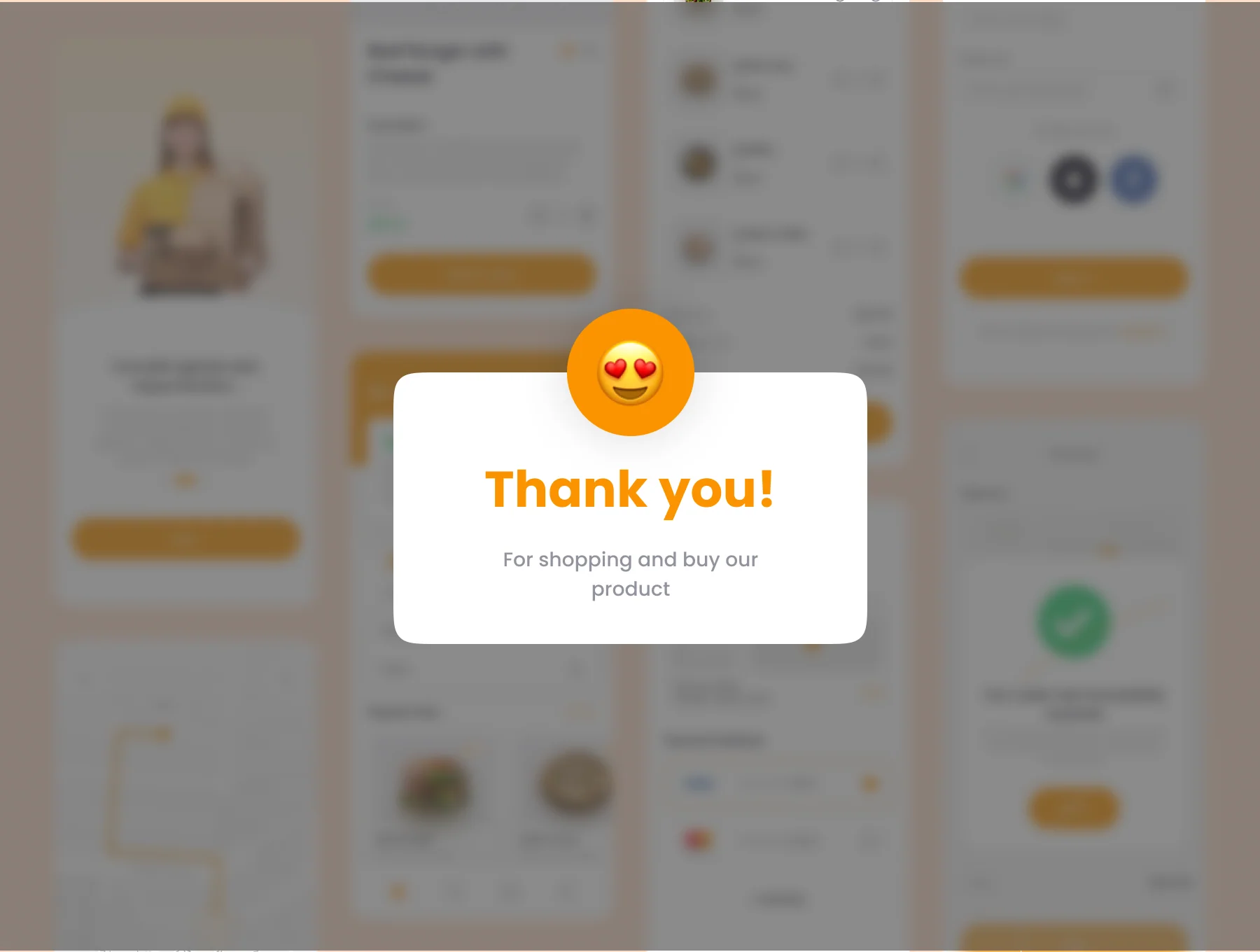 Delivereat - Food and Drink Mobile Apps UI Kit 8