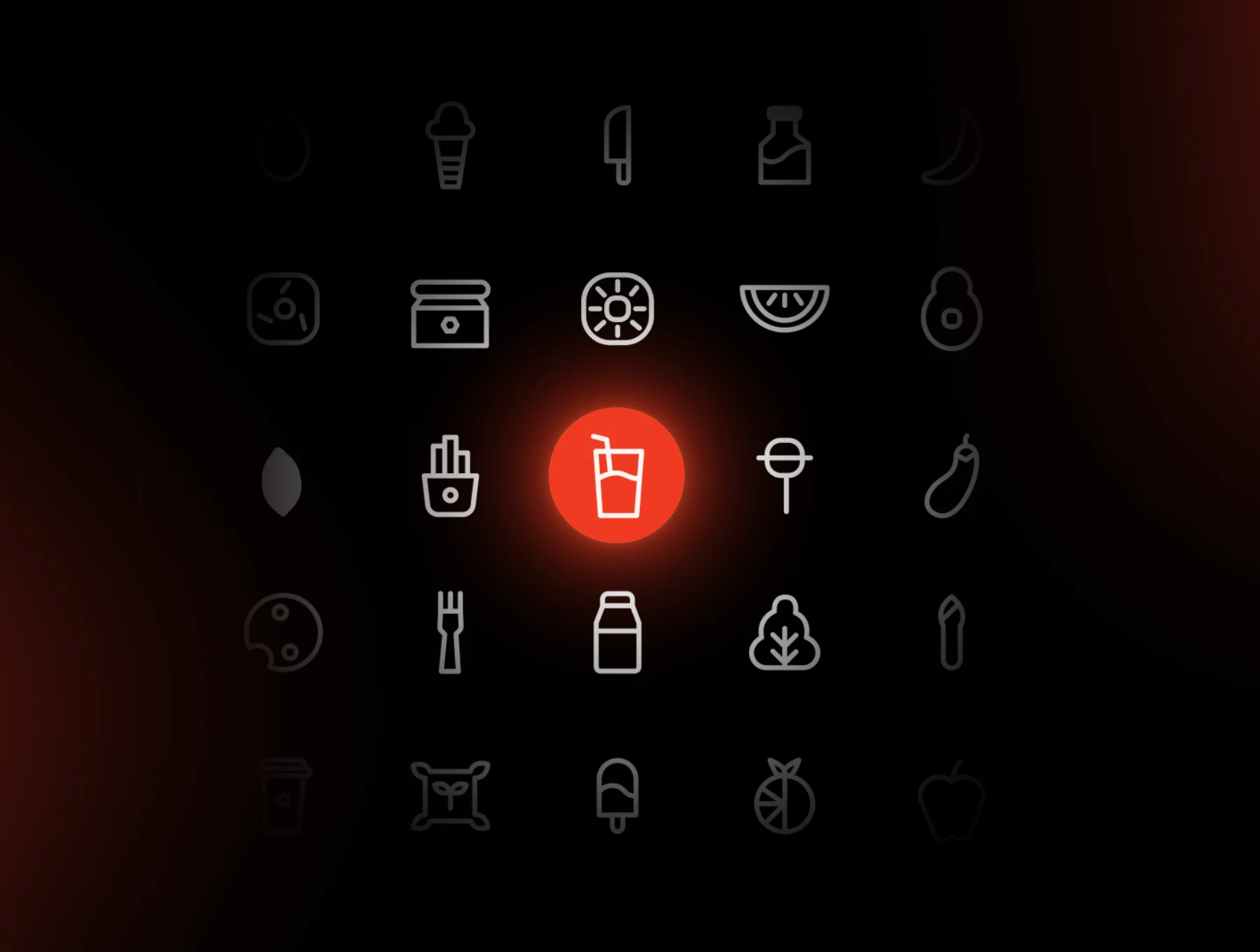 Food Animated icons 2