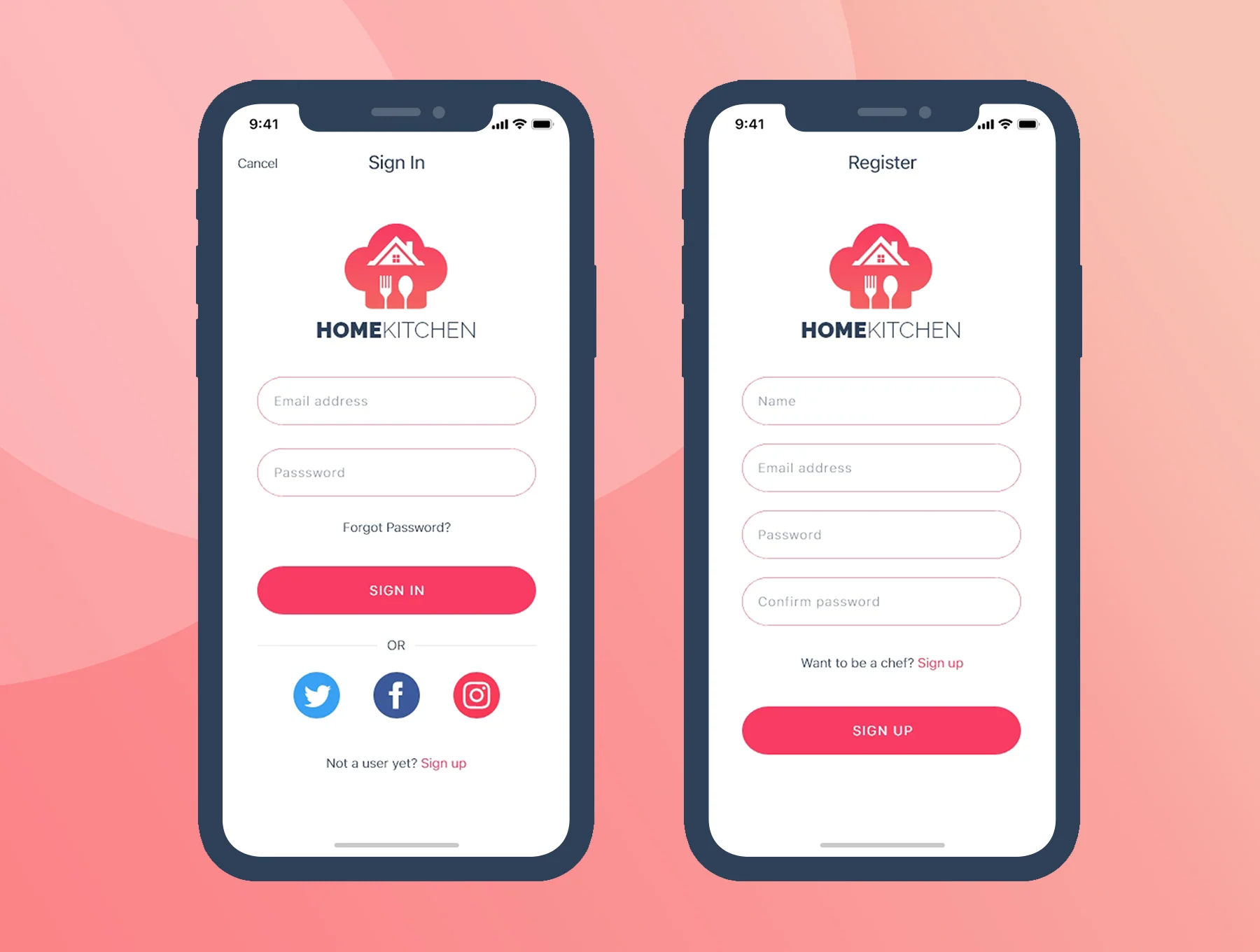 Food App UI KIT 2