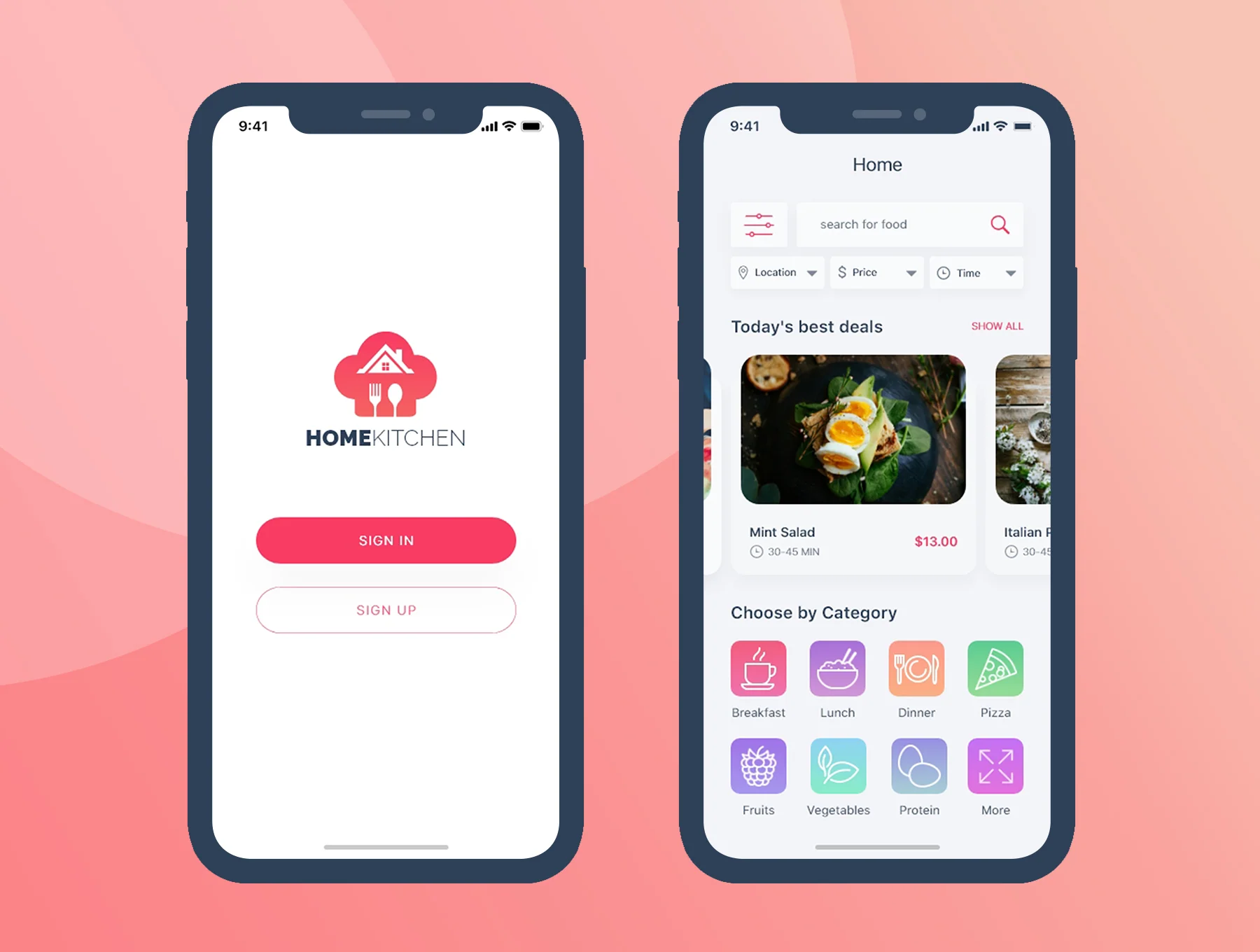 Food App UI KIT 3