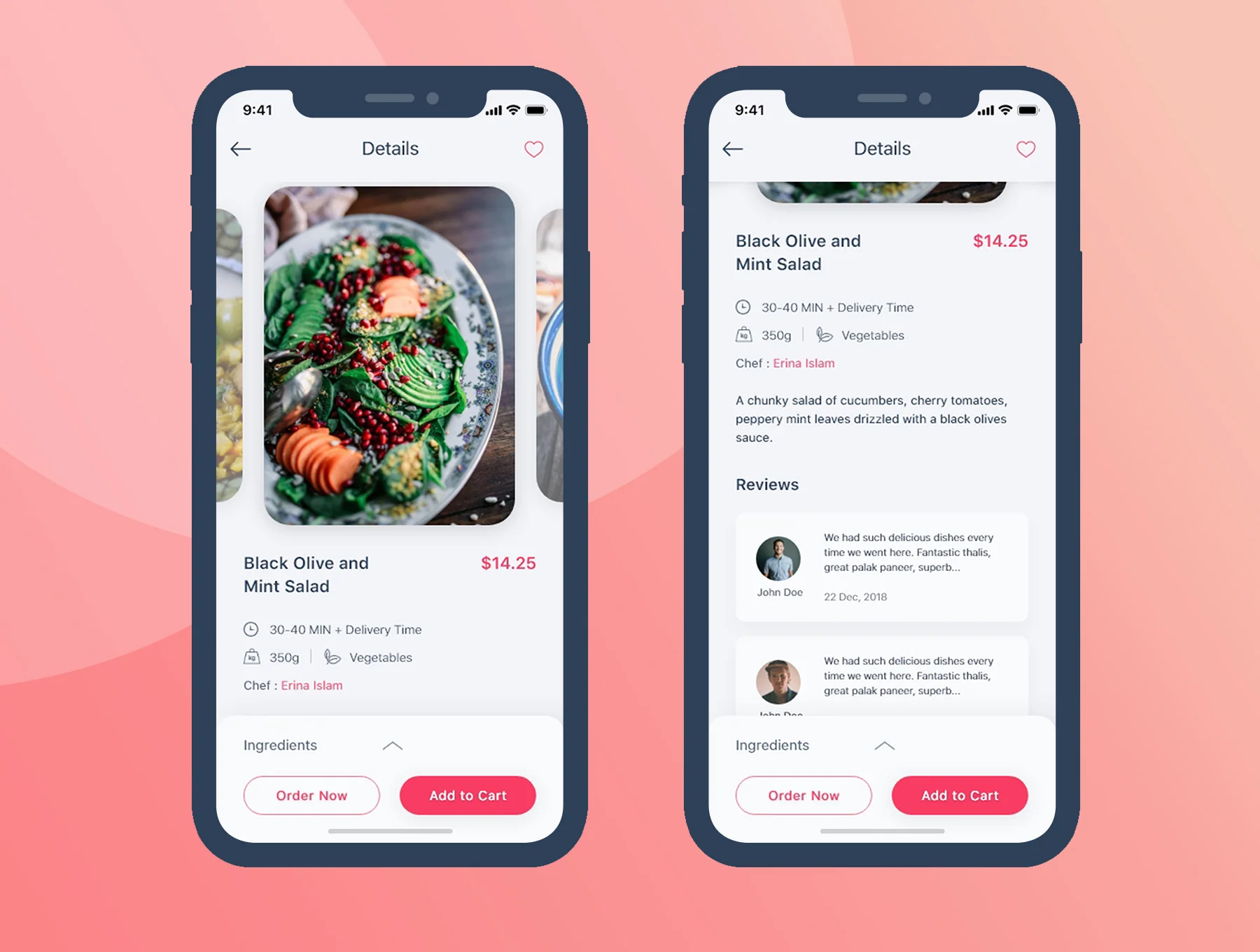 Food App UI KIT 5