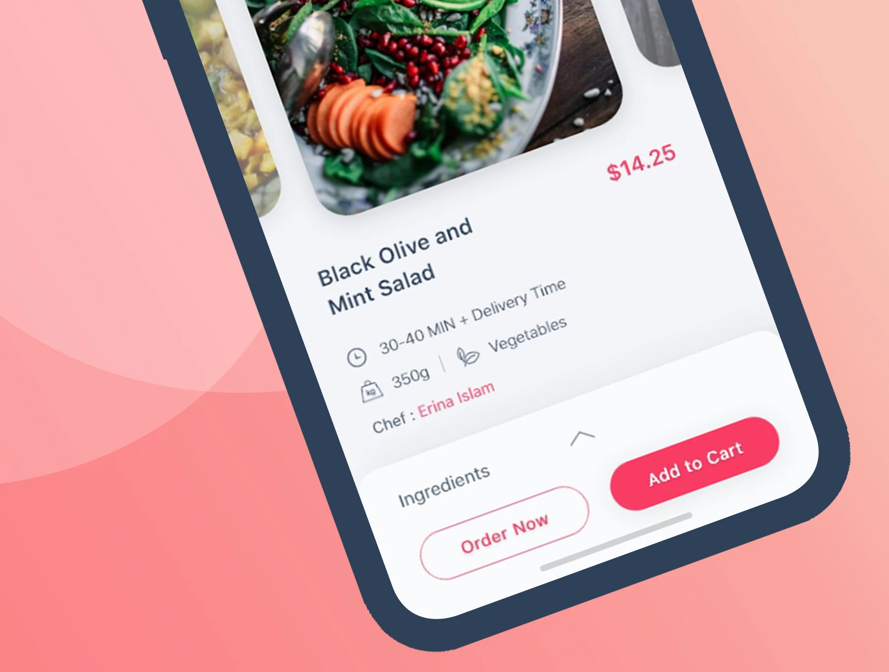 Food App UI KIT 8