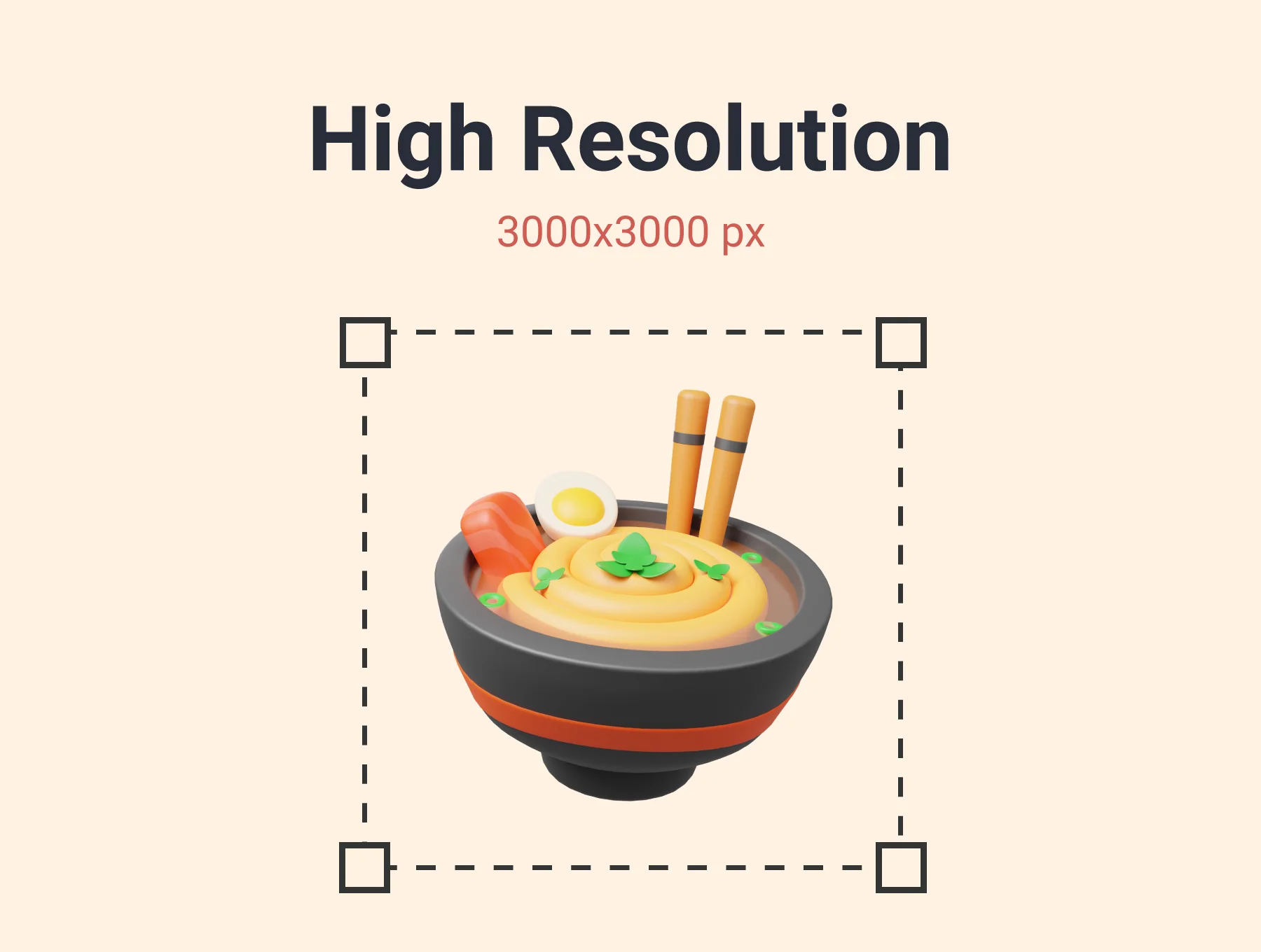 Food & Beverage 3D Icon Pack 2