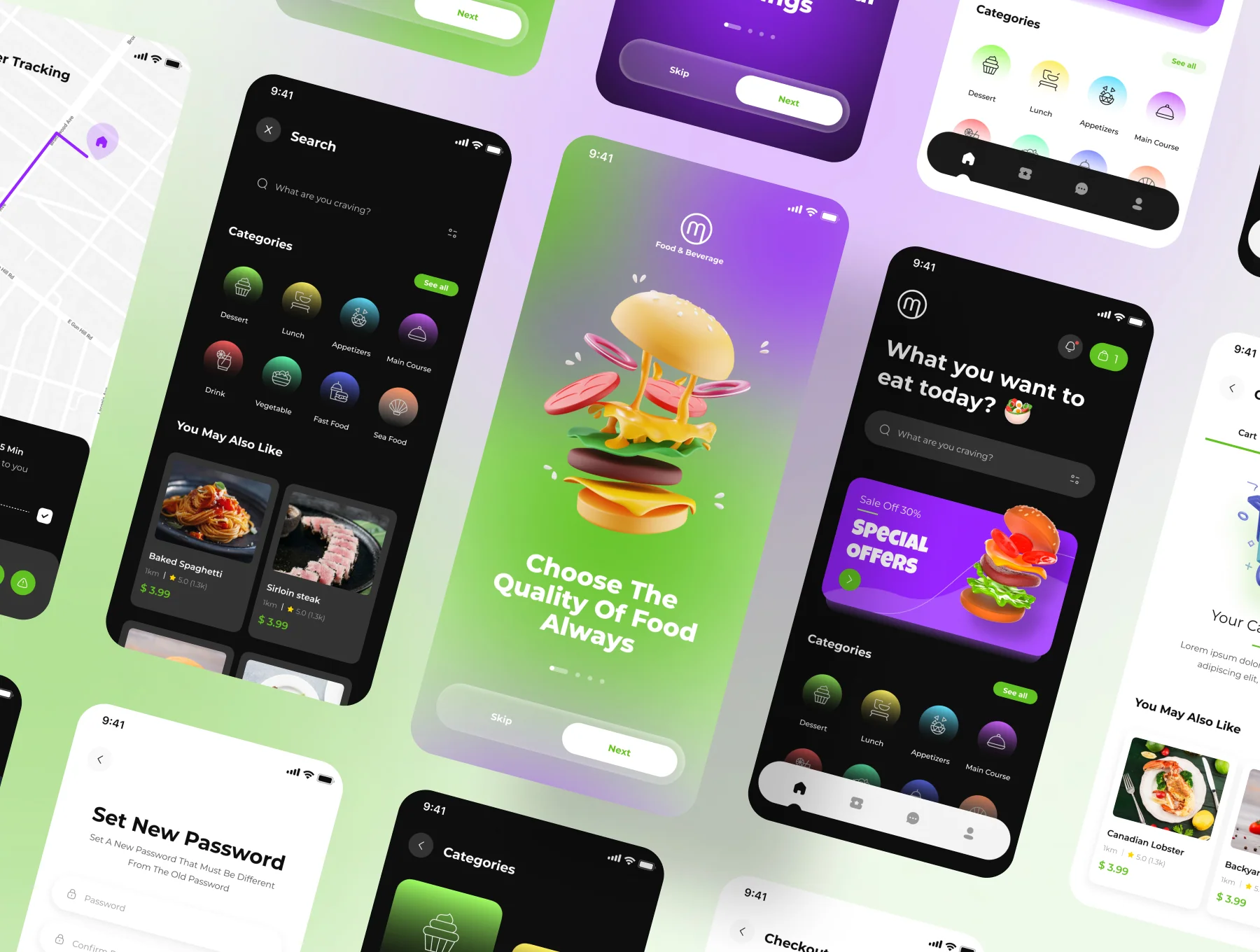 MILLIO - Food & Beverage App UI Kits 2