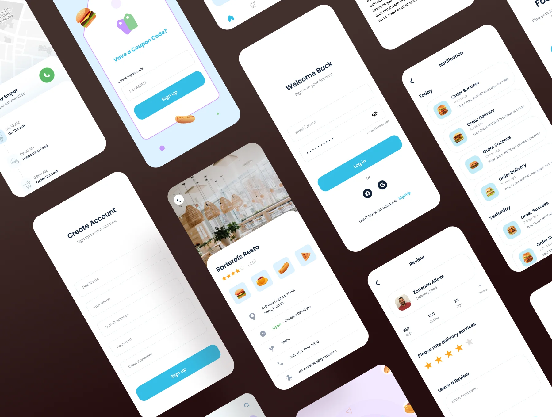 Food Burger App 4