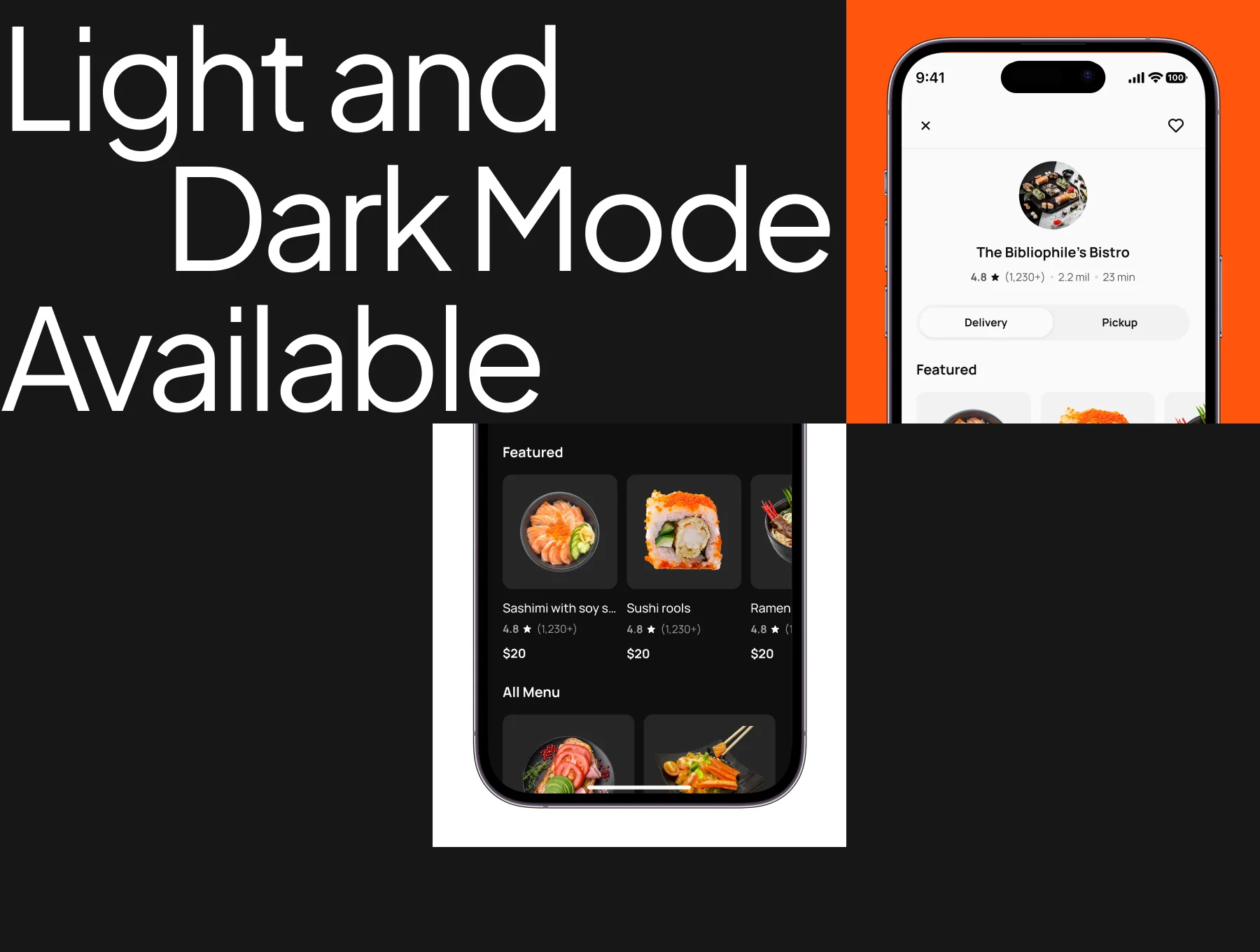 Food Courier App UI Kit 6