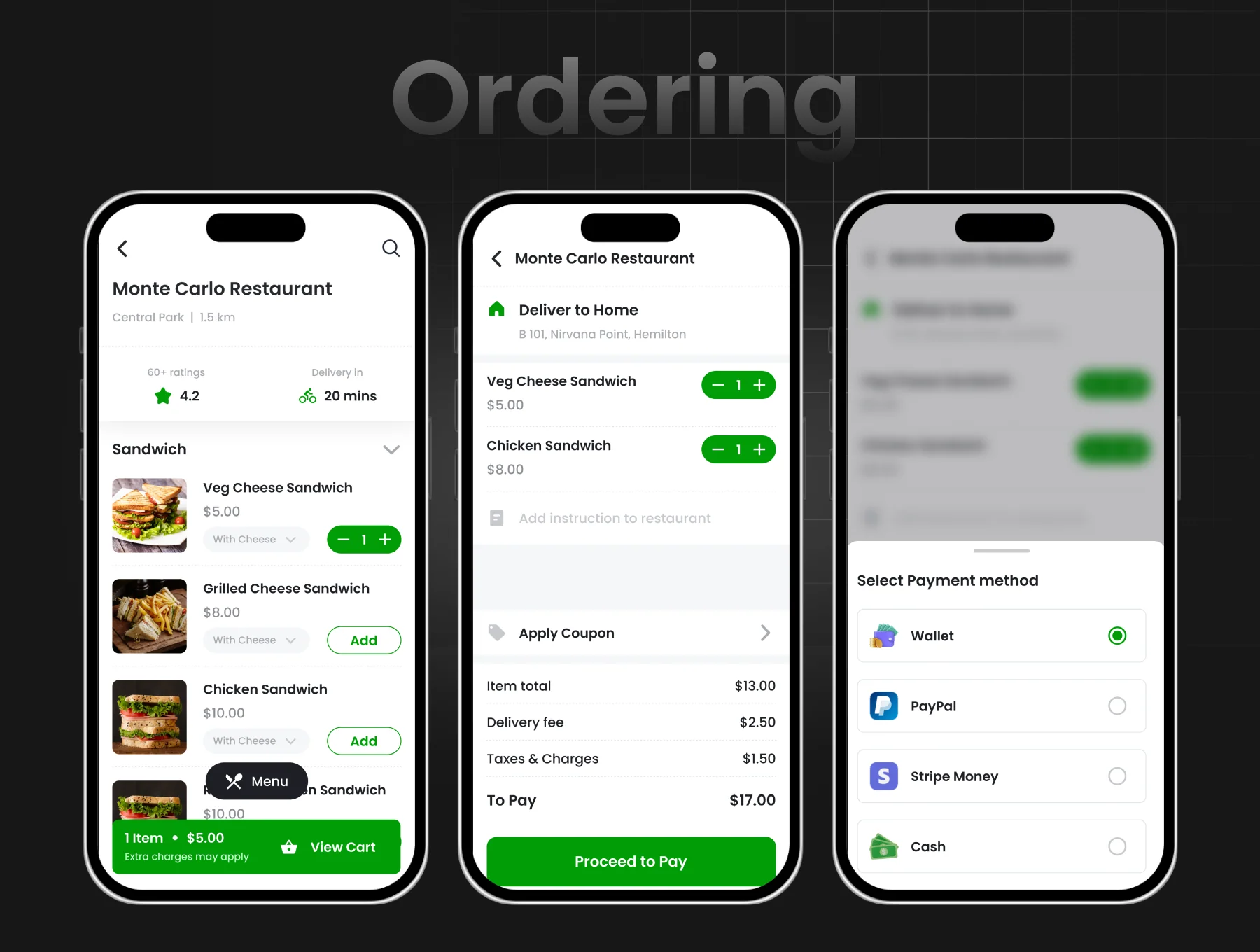 Food Delivery App | 3 Apps | DeliFood | Figma 4
