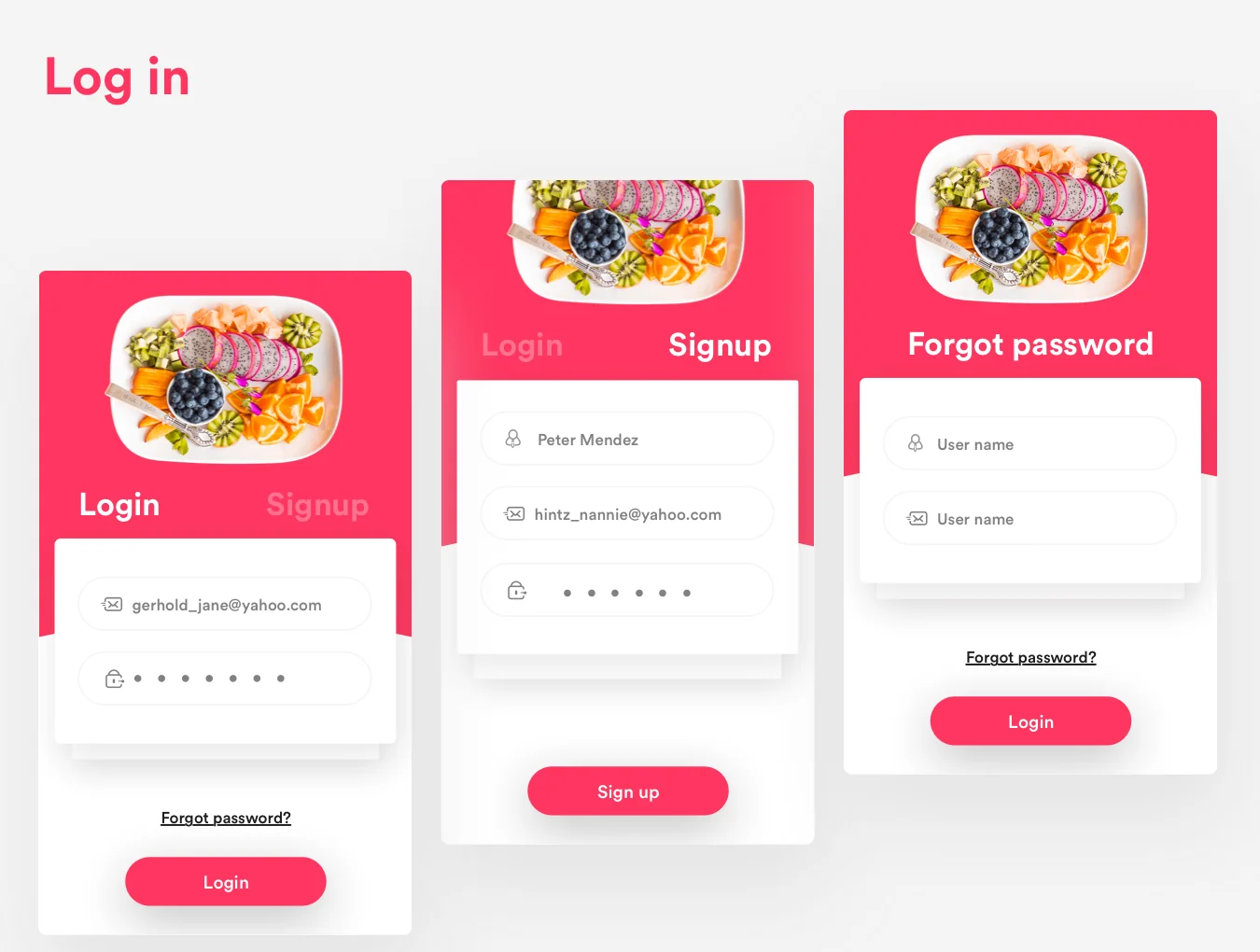 FOODSO UI Kit