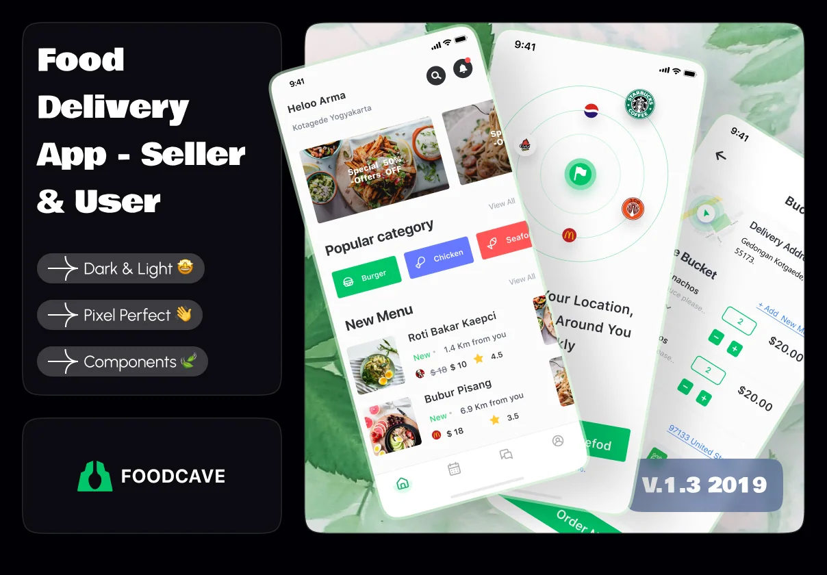 Food Delivery App ( FoodCave )