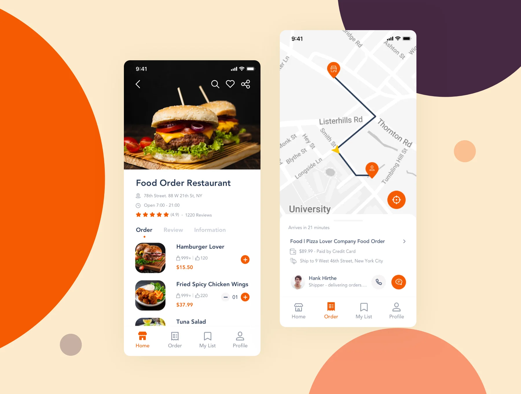 Food Delivery App Template Ui Kit 2