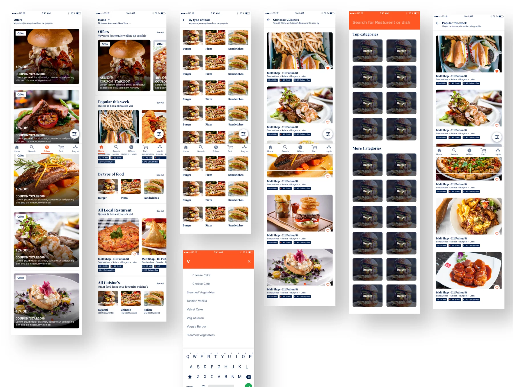 Food Delivery App UI Download 3