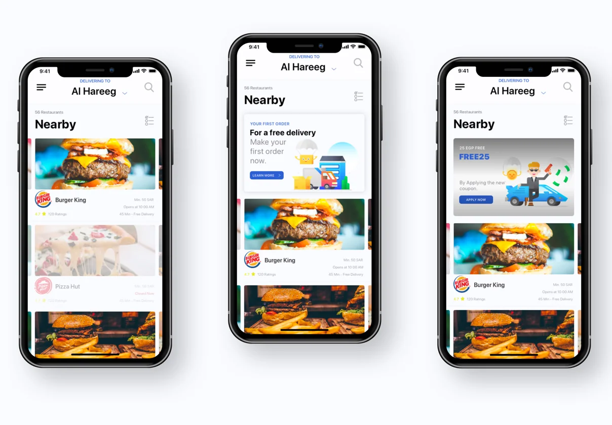 Food Delivery App V 2.0