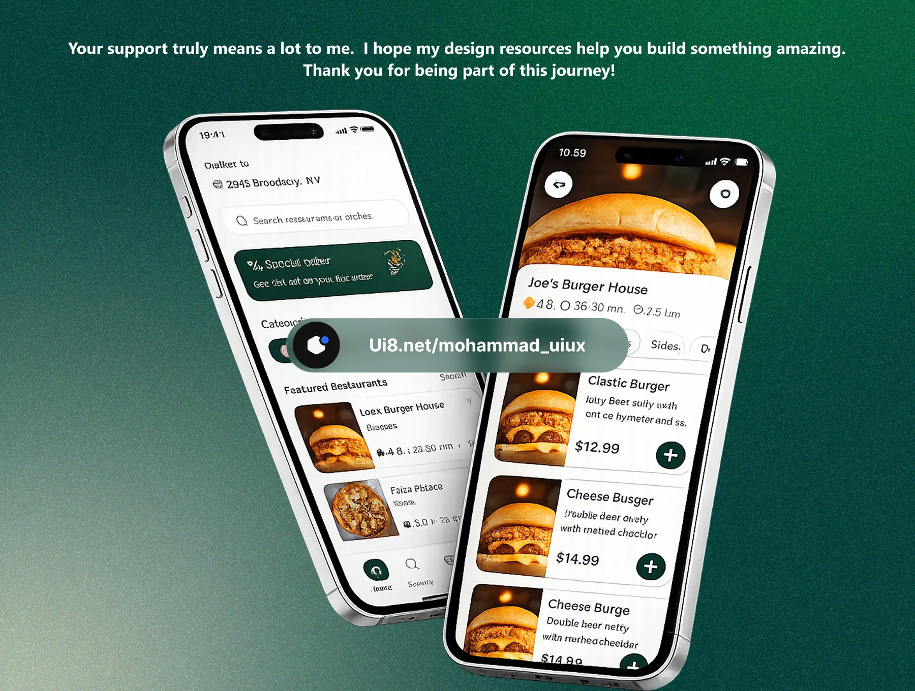 Food Delivery Mobile UI Kit for Figma 6