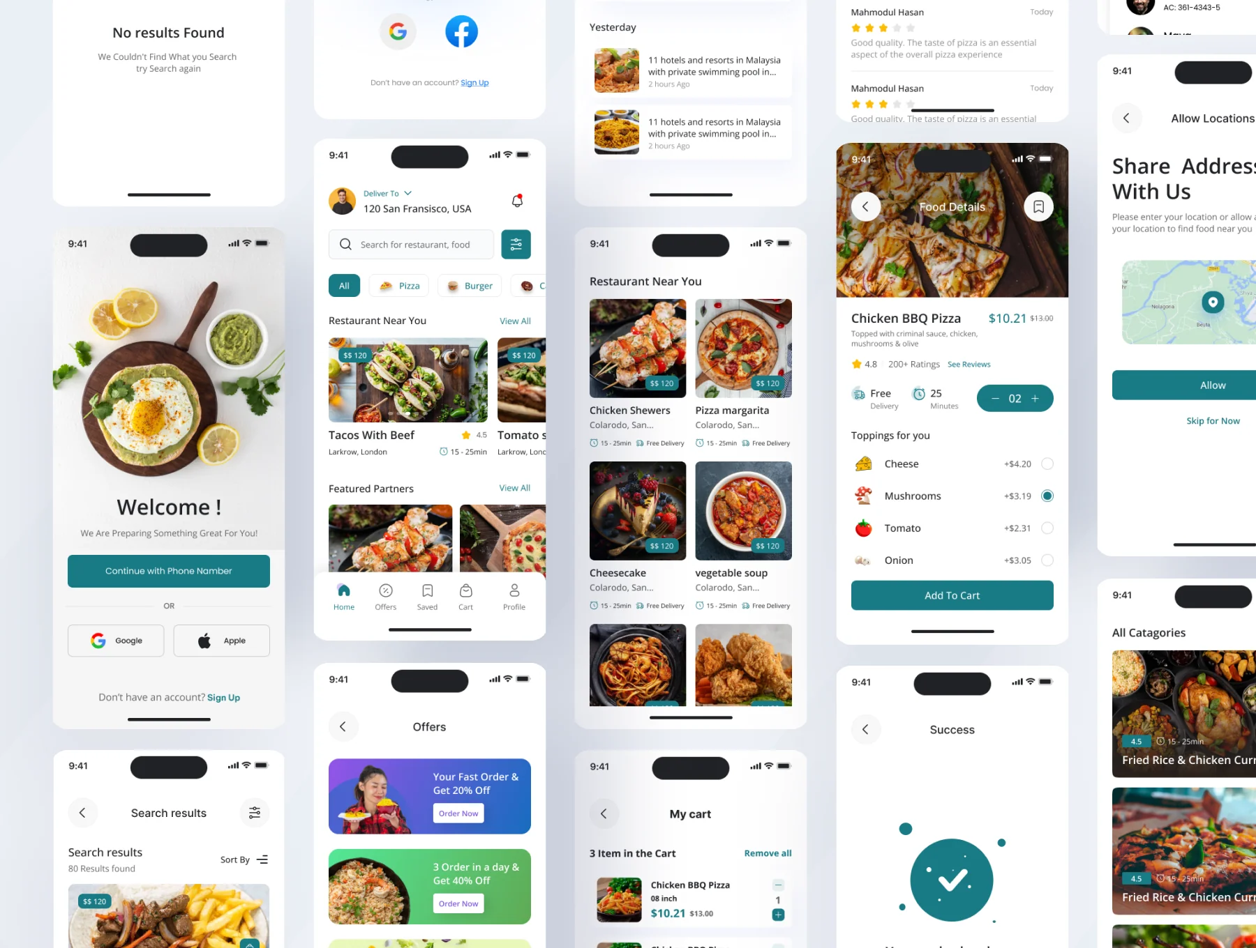 Food Delivery Mobile App 3