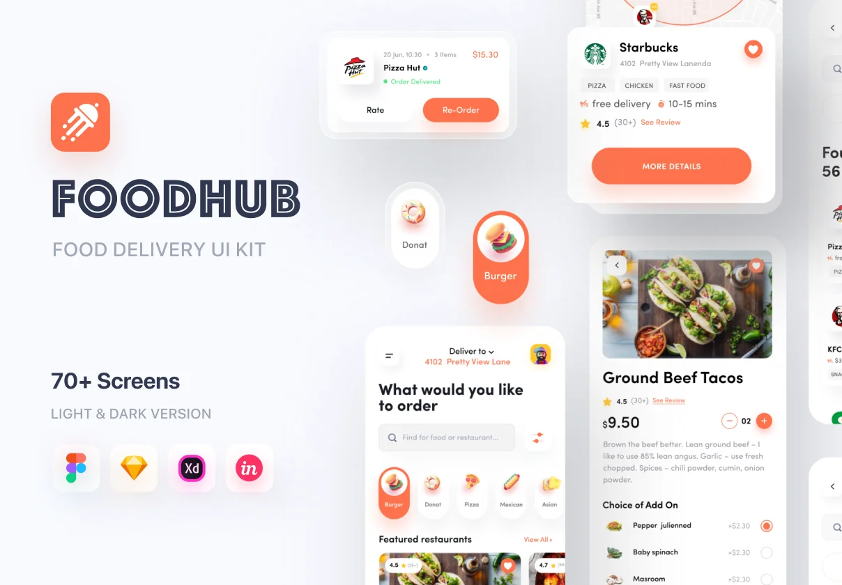 Food Hub UI Kit