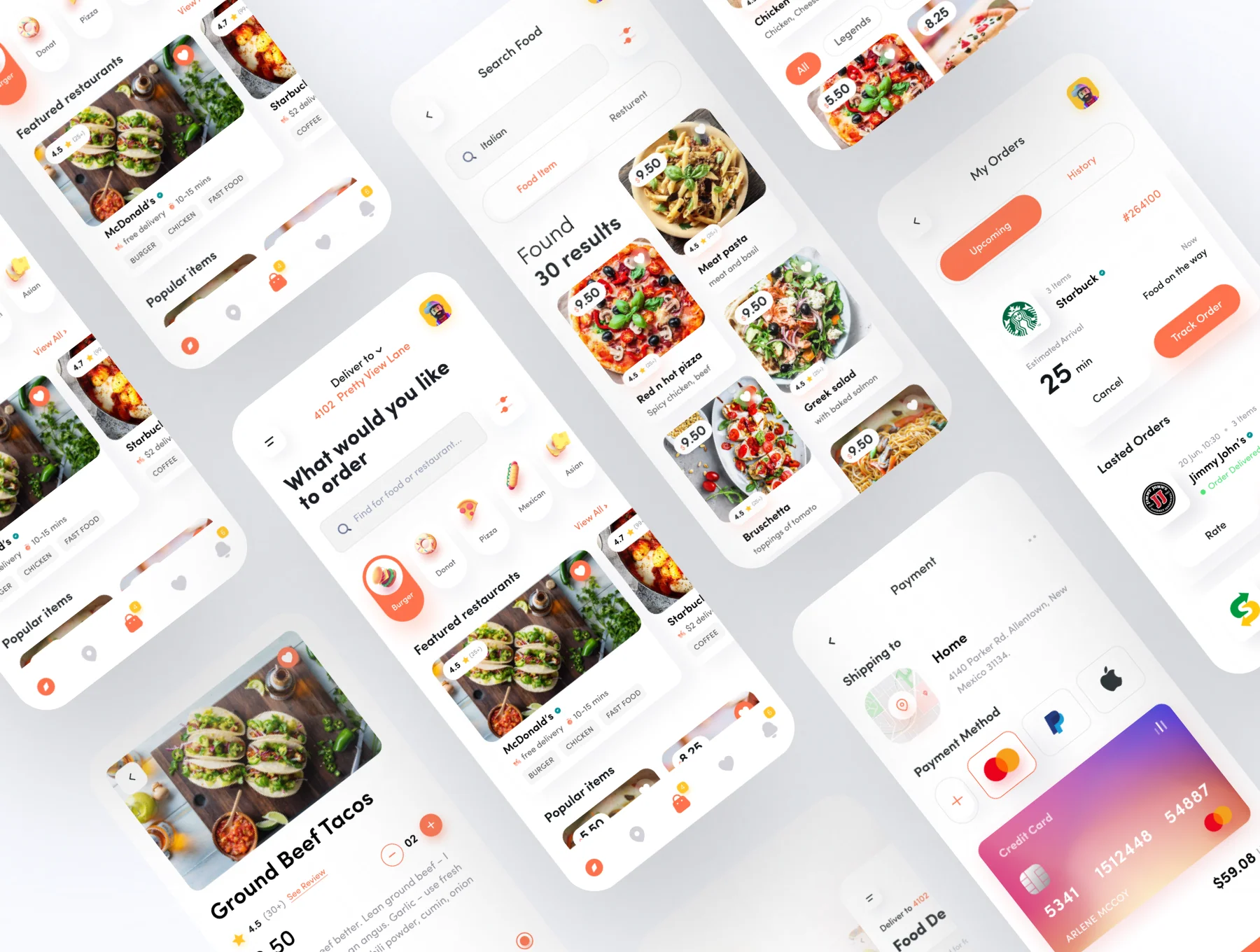 Food Hub UI Kit 4