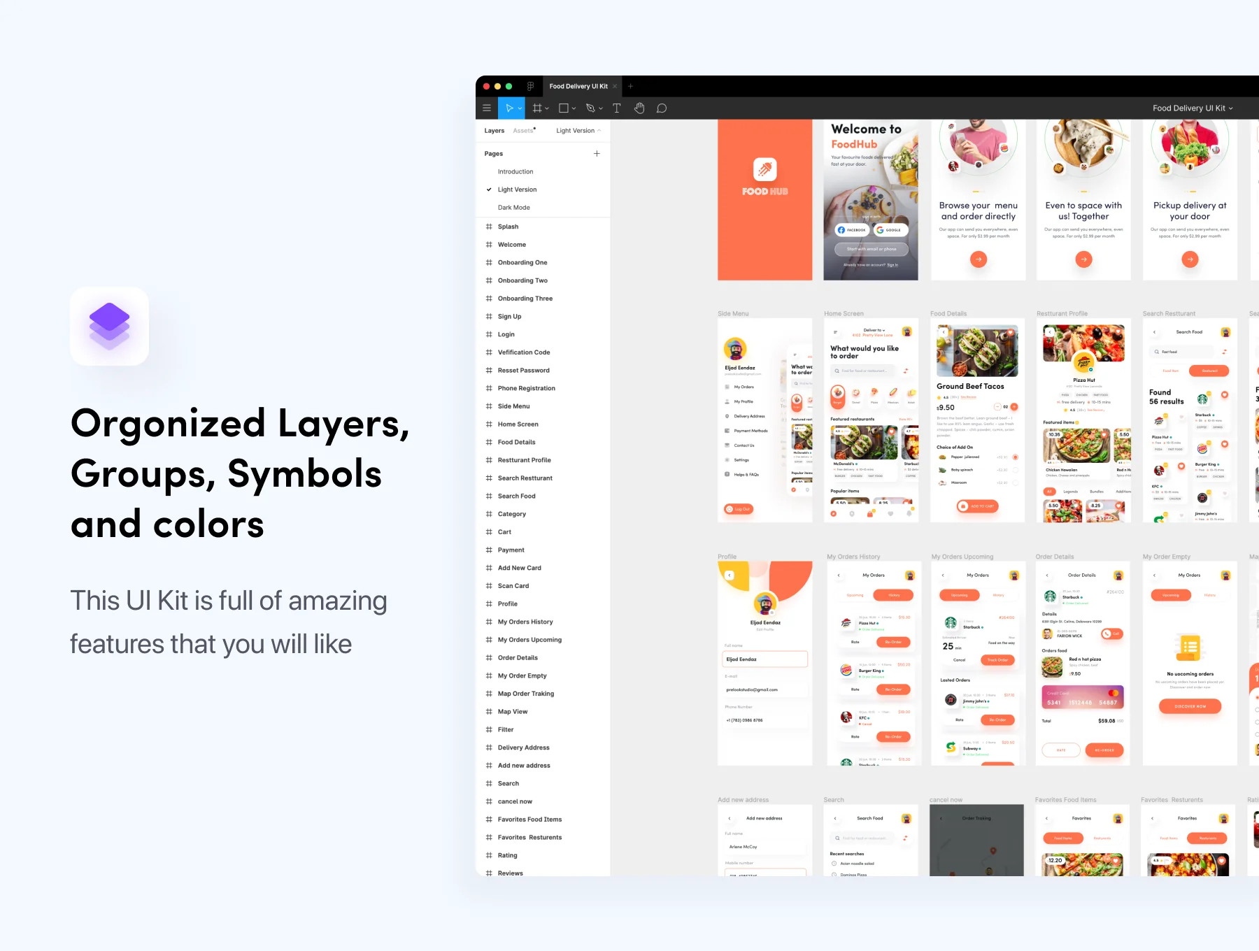 Food Hub UI Kit 5