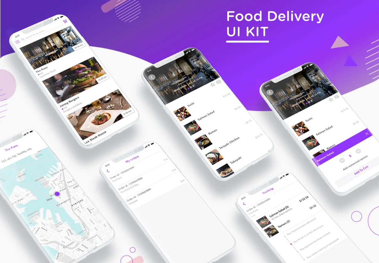 Food Delivery UI Kit