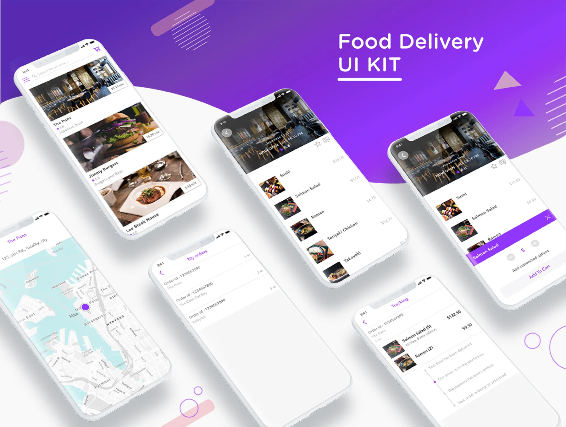 Food Delivery UI Kit