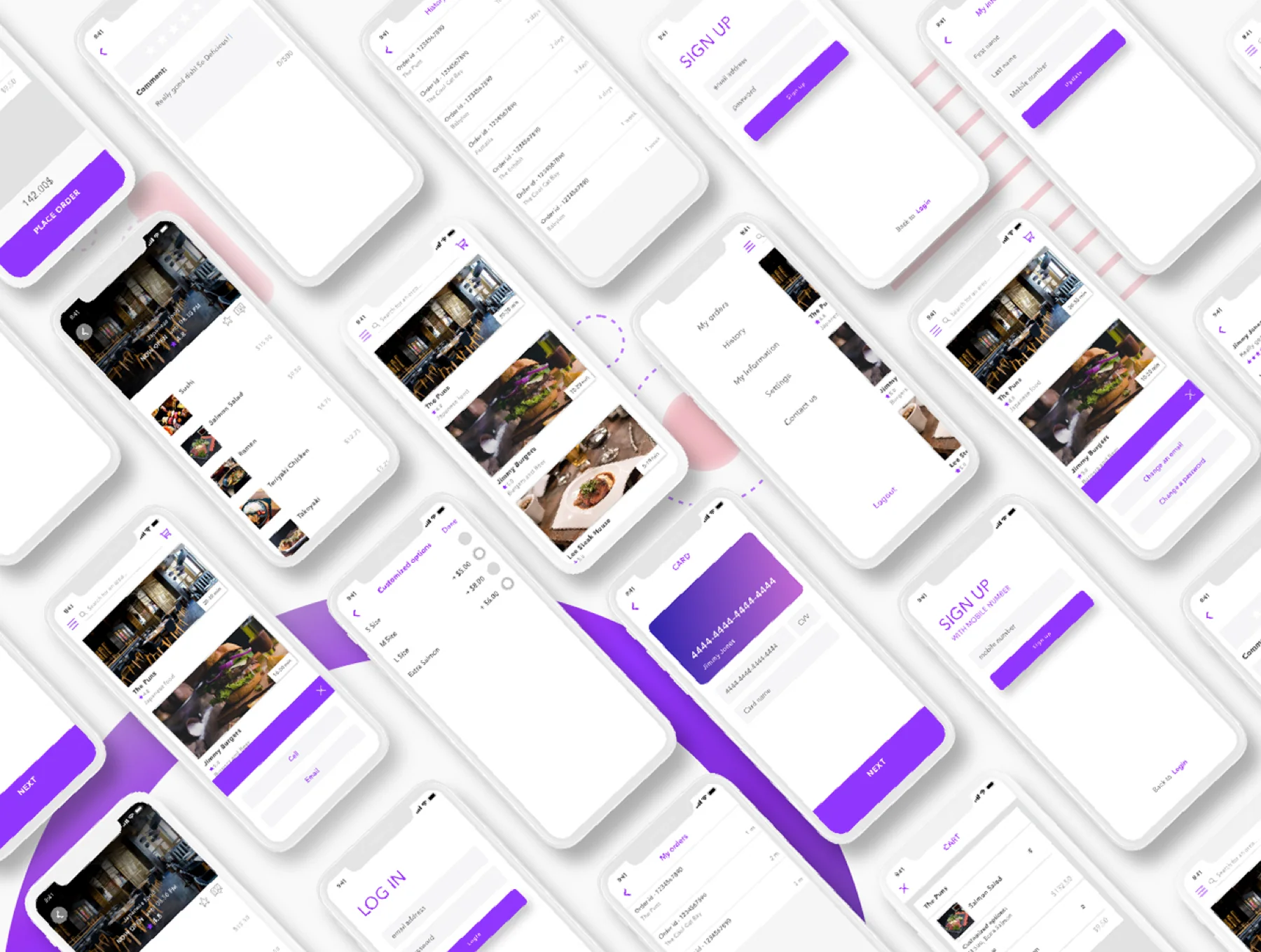 Food Delivery UI Kit 3