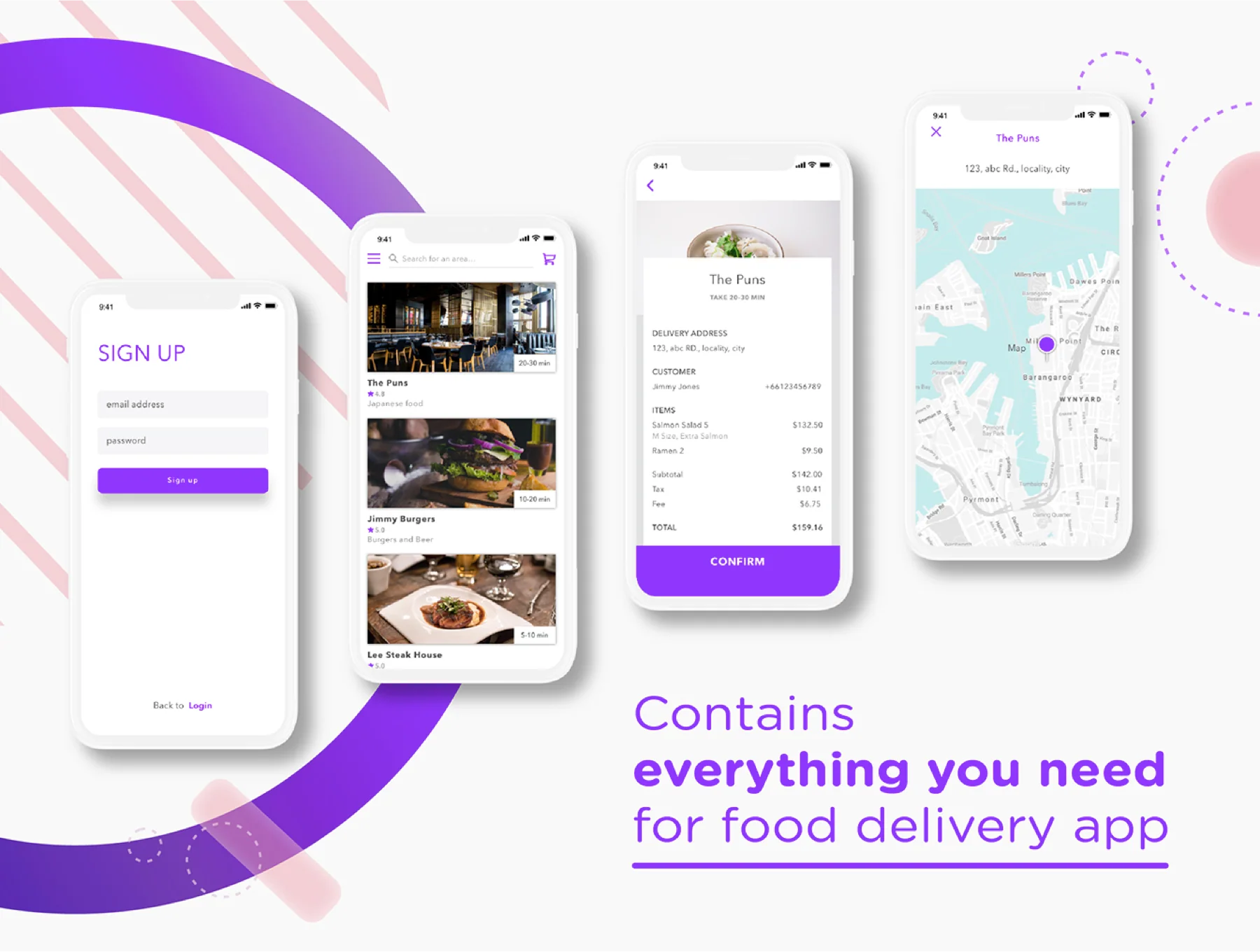 Food Delivery UI Kit 6
