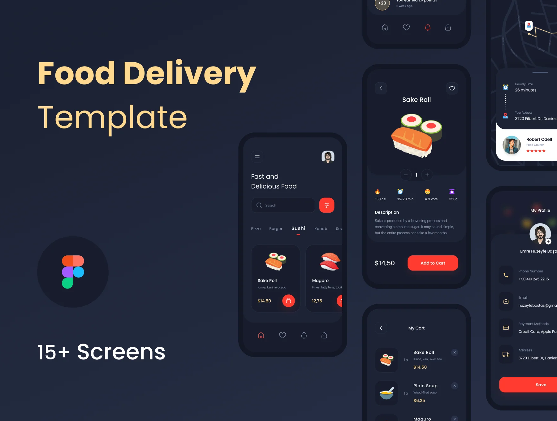 Food Delivery UI Kit