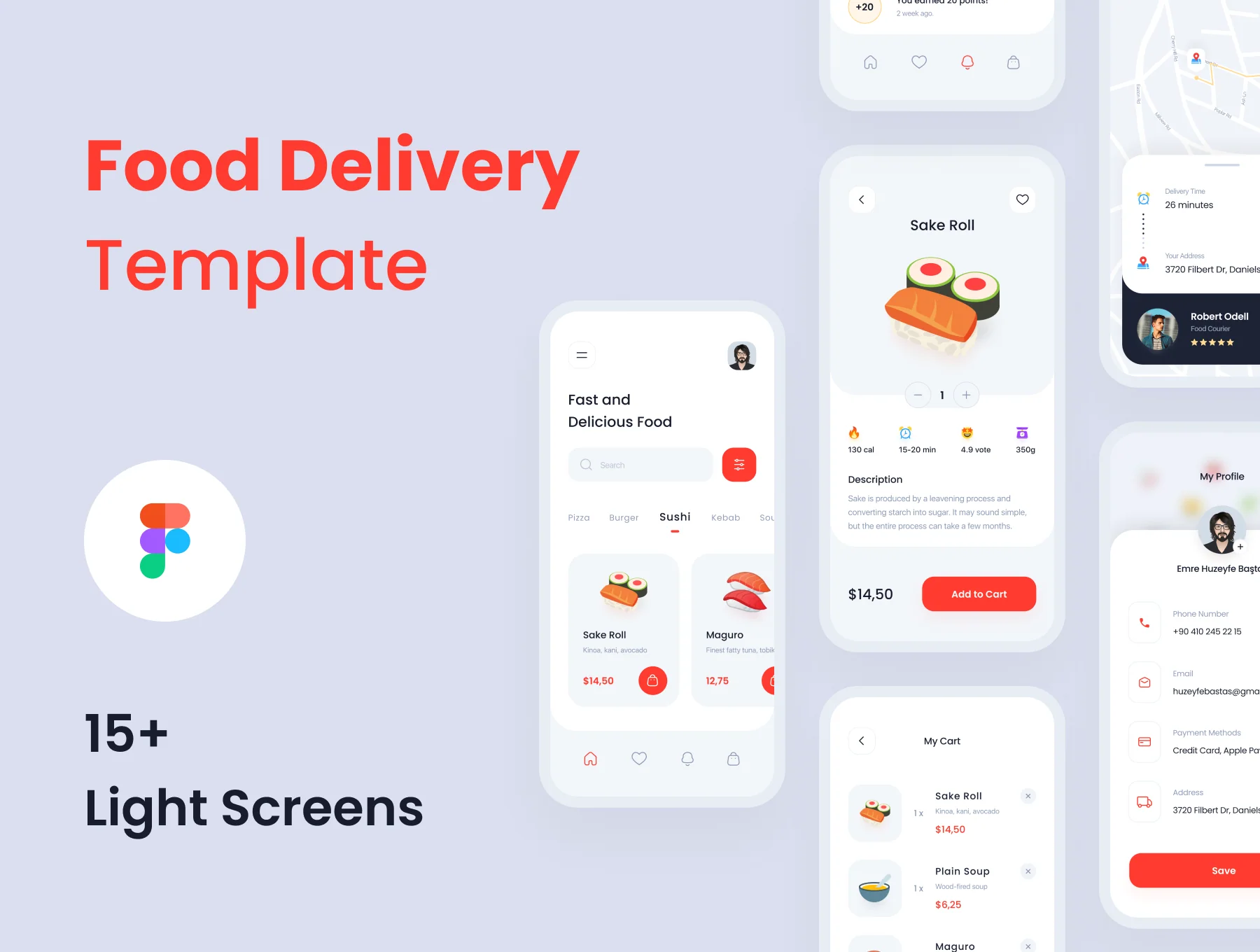 Food Delivery UI Kit