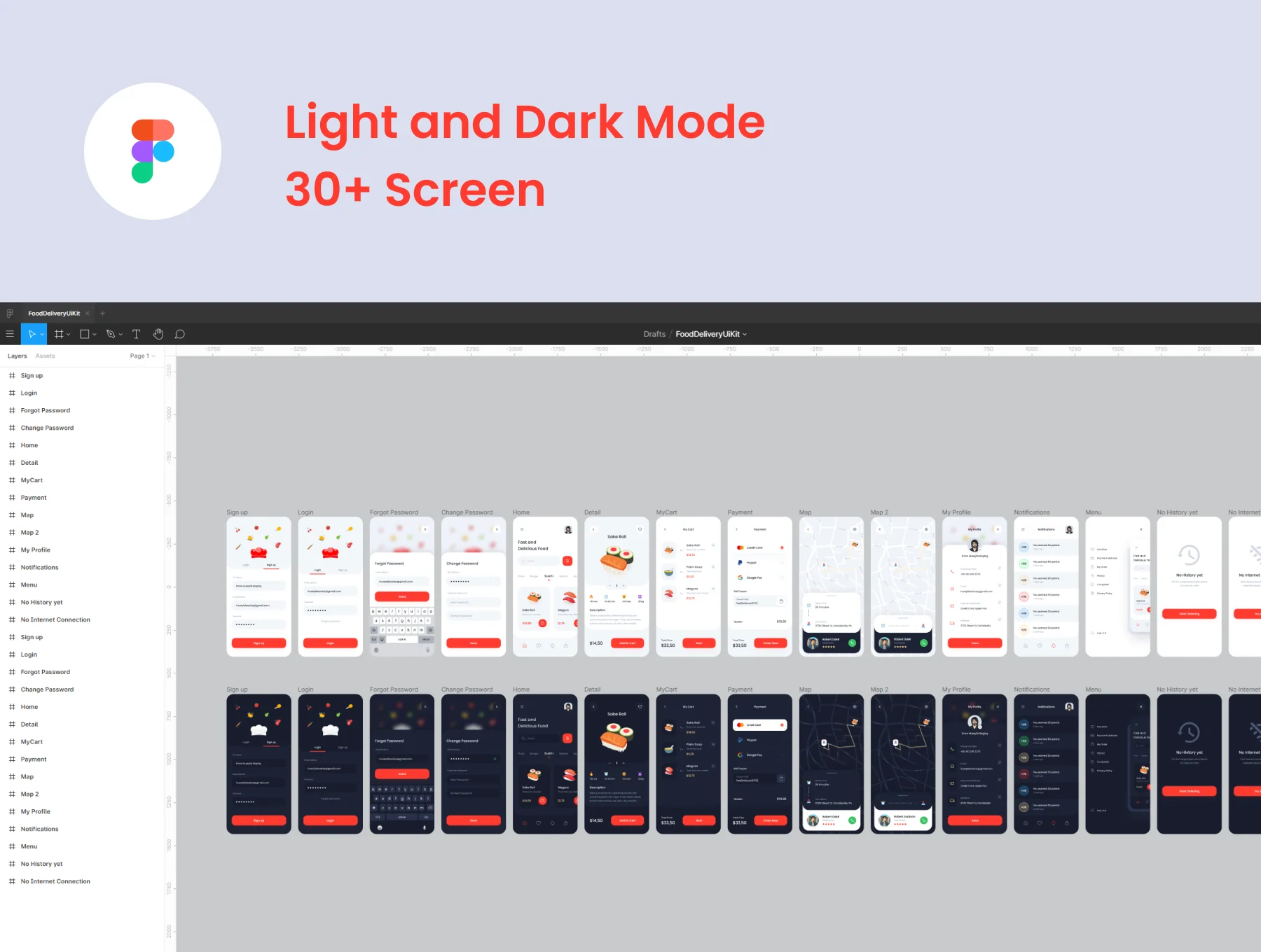 Food Delivery UI Kit 6