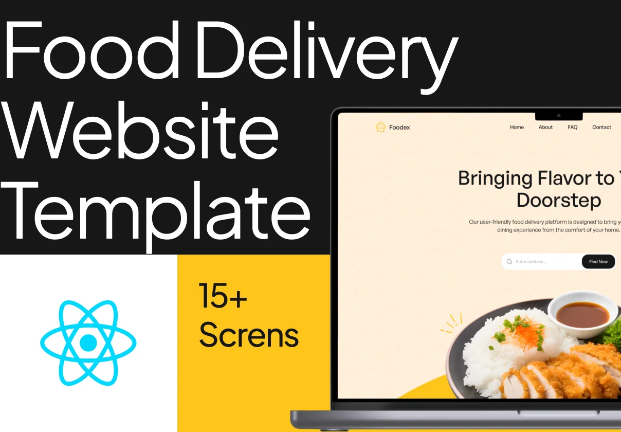 Food Delivery Website Template