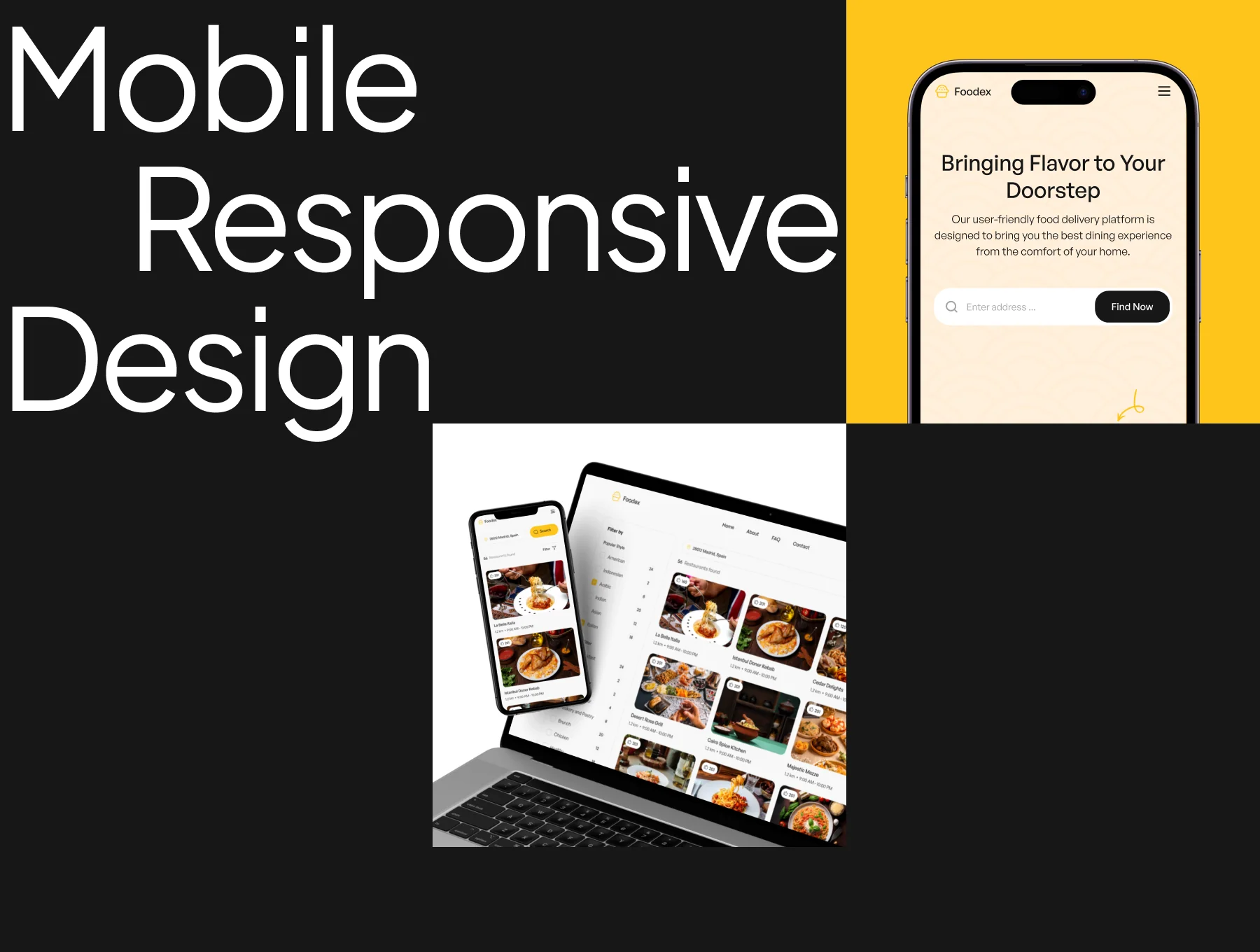 Food Delivery Website Template 3