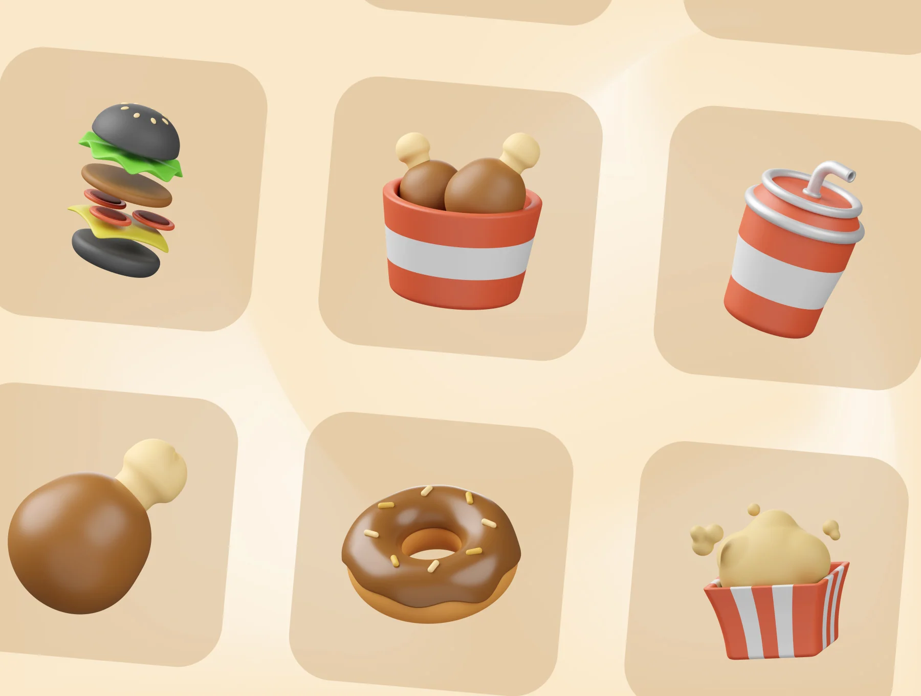Food & Drink 3D Illustration 6