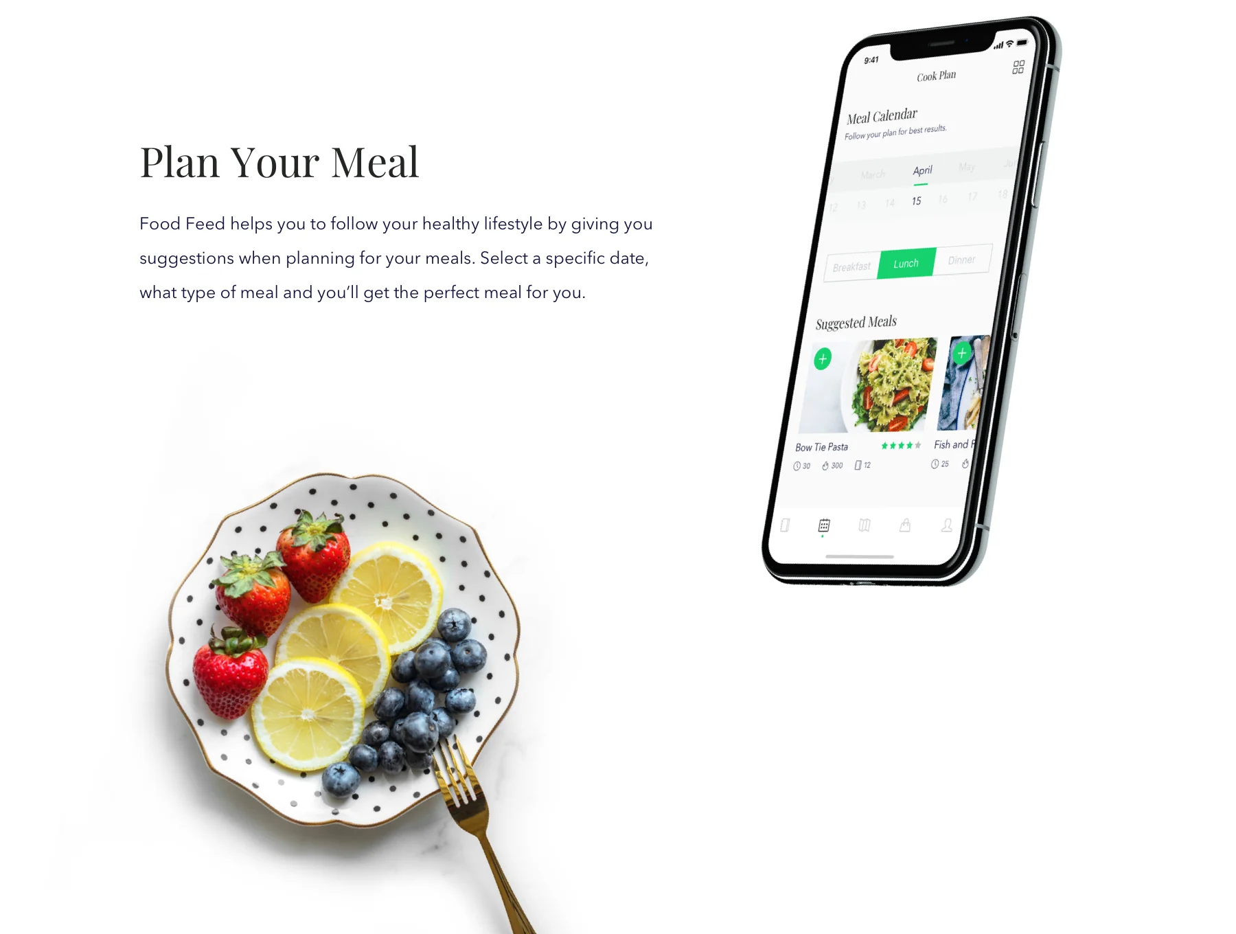 Food Feed UI Template 6
