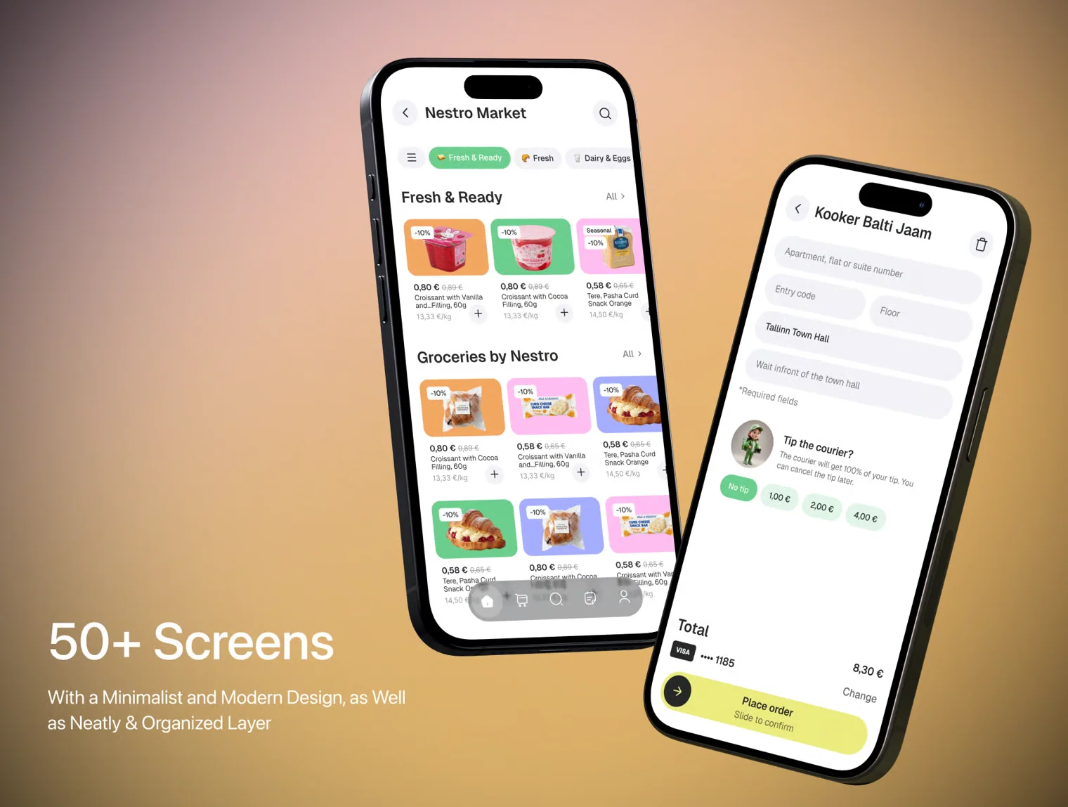 Food & Grocery Delivery App Ui Kit 3