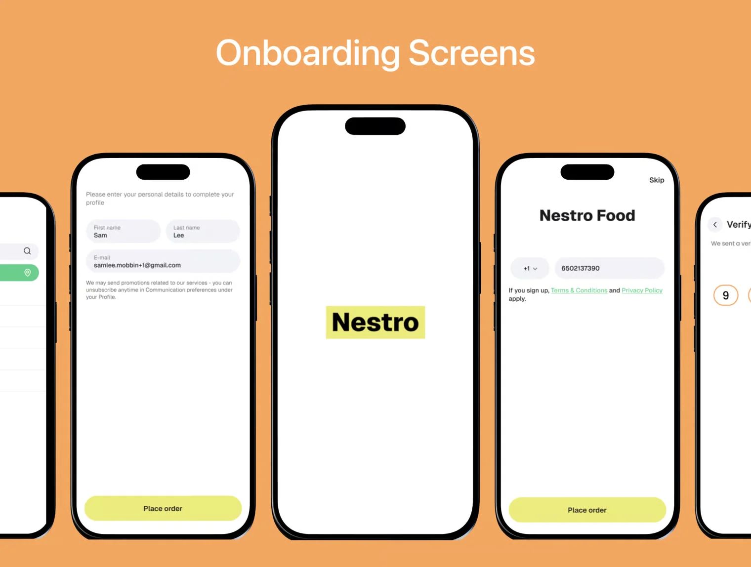 Food & Grocery Delivery App Ui Kit 5