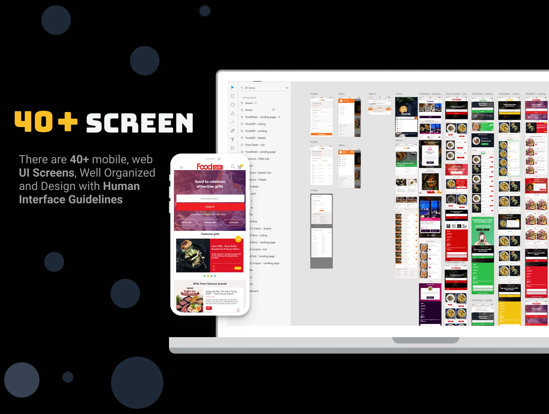 Food Home UI Kit 2