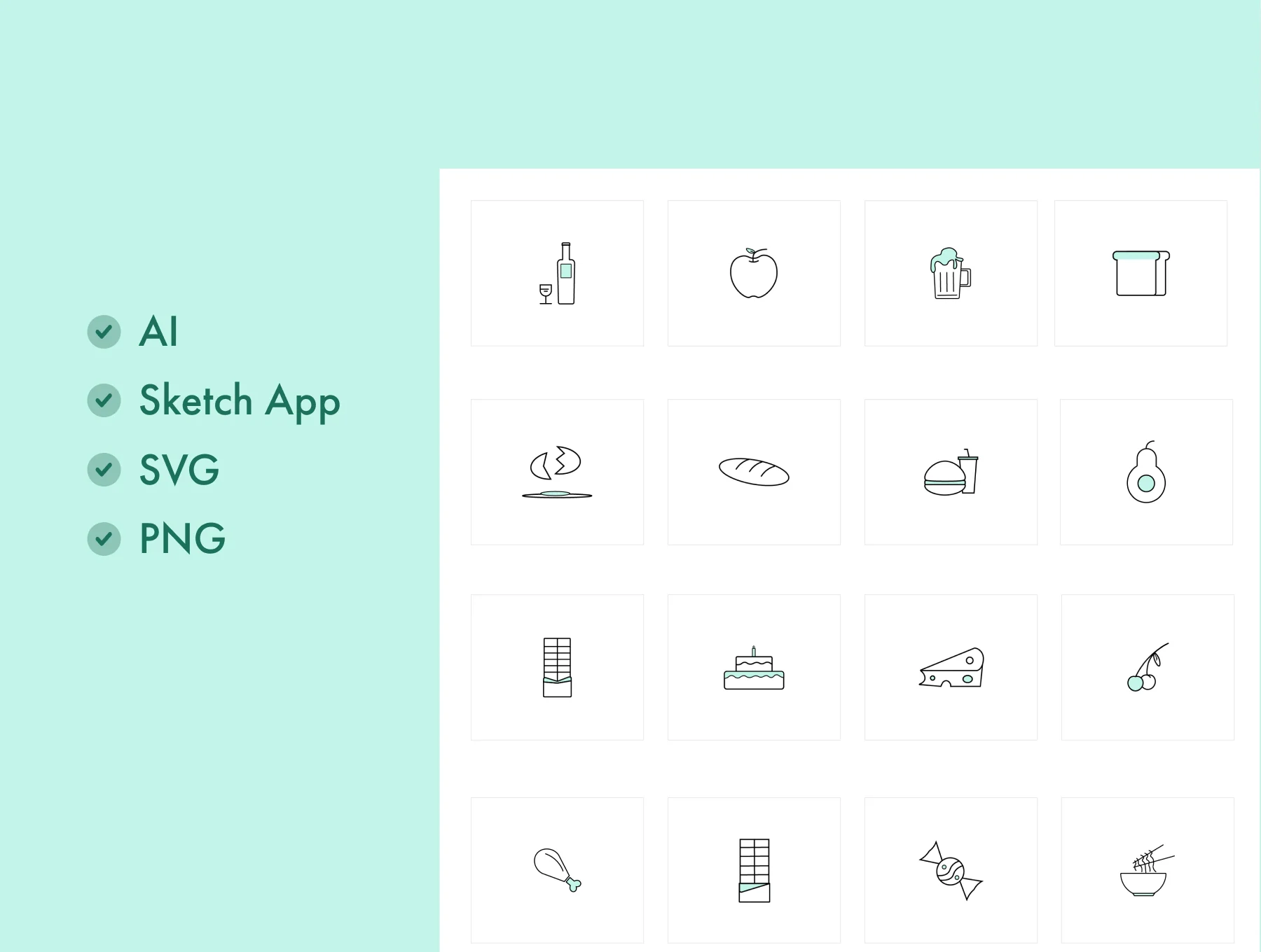 Food Icons 2