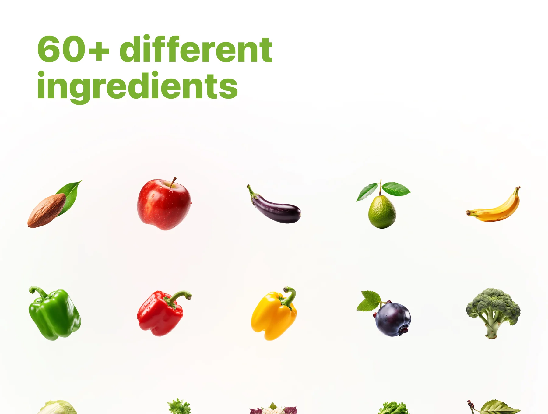 Food Ingredients Cutout Pack 3