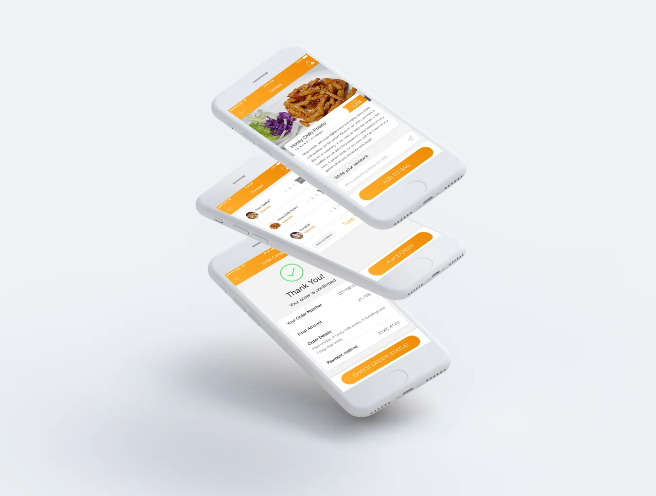 Food Mad App UI Kit 4