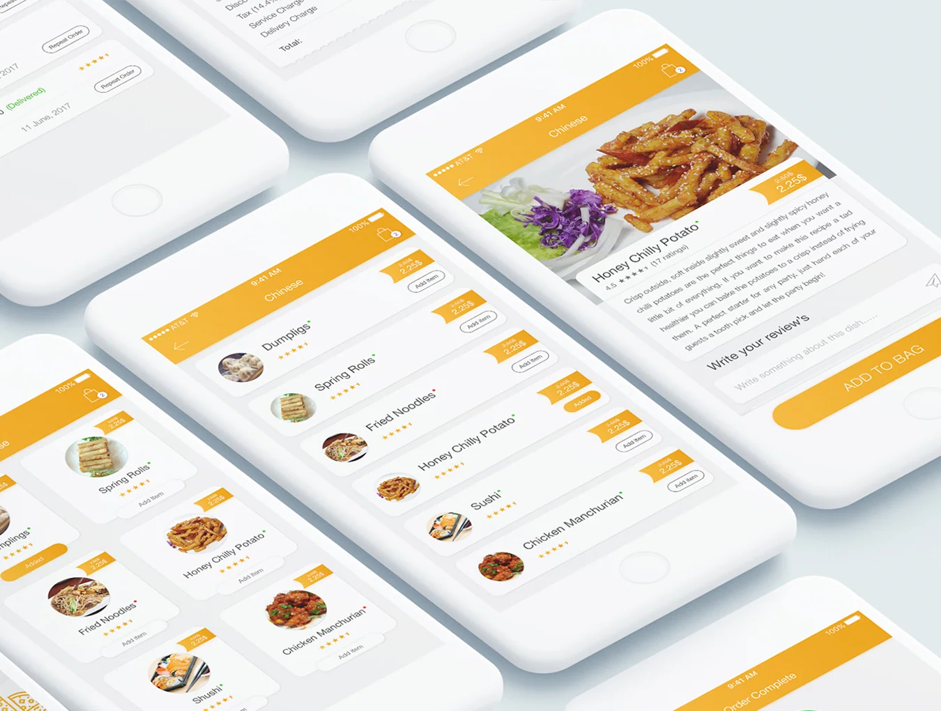 Food Mad App UI Kit 6