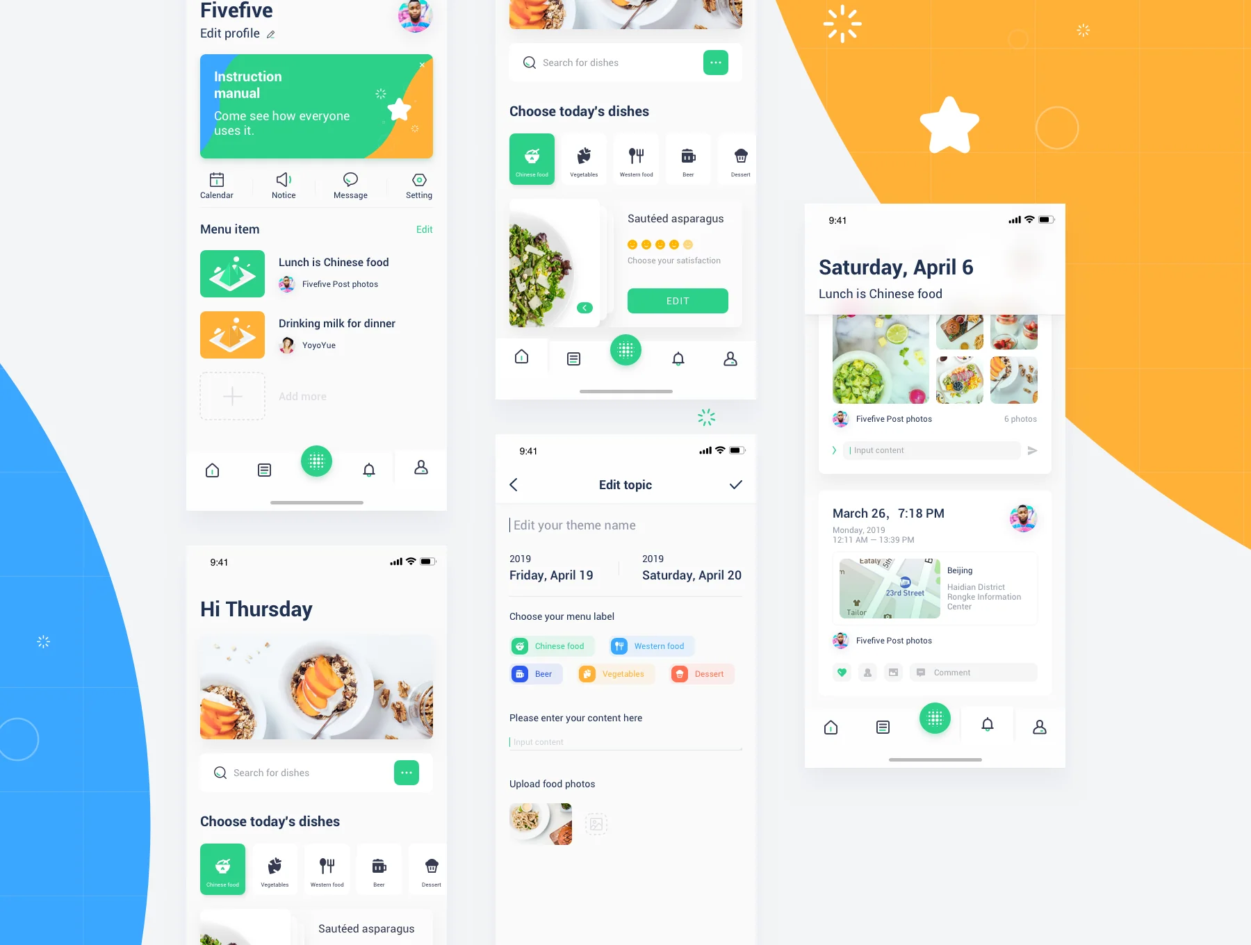 FoodPlan UI Kit 2