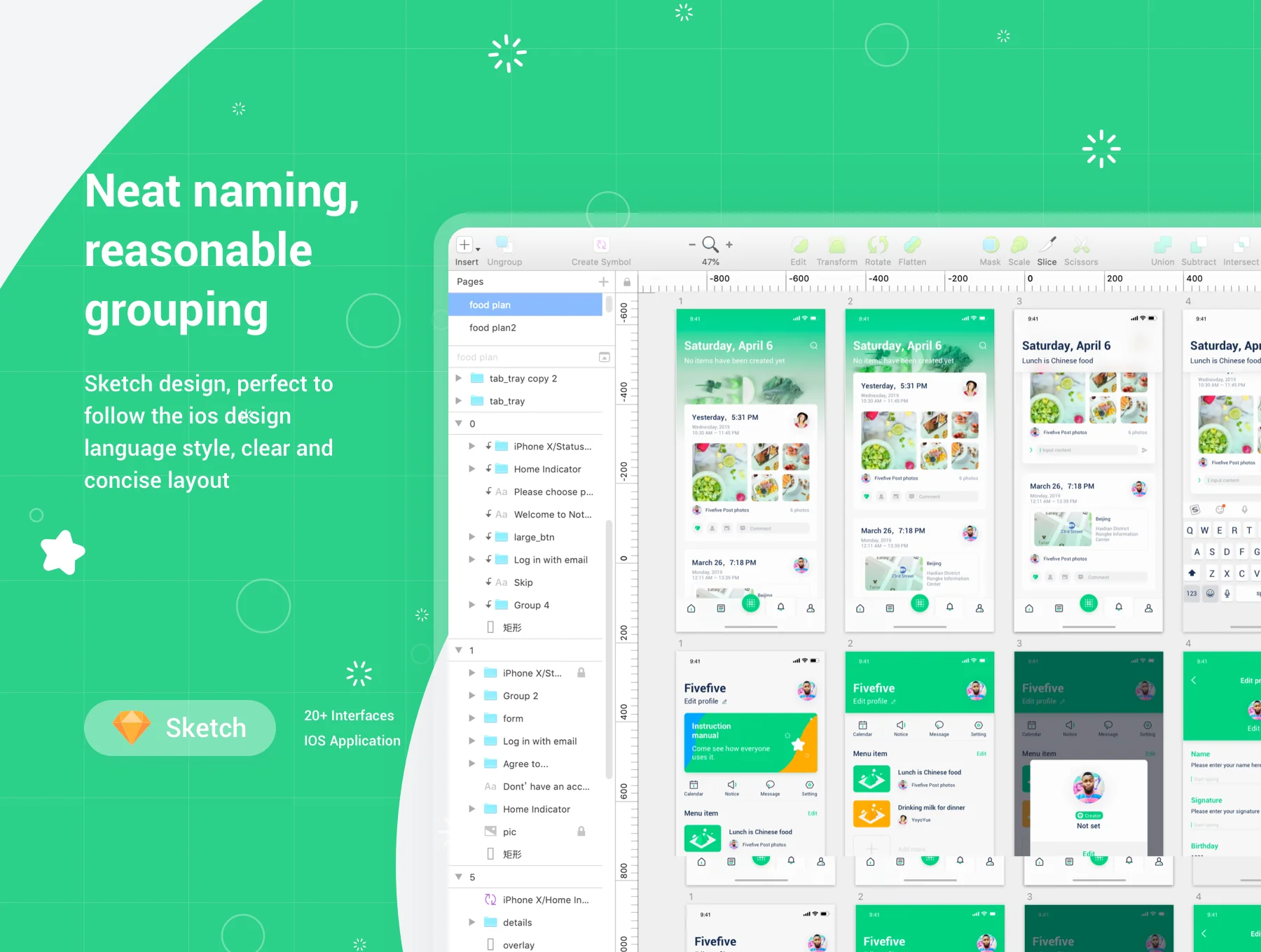 FoodPlan UI Kit 4