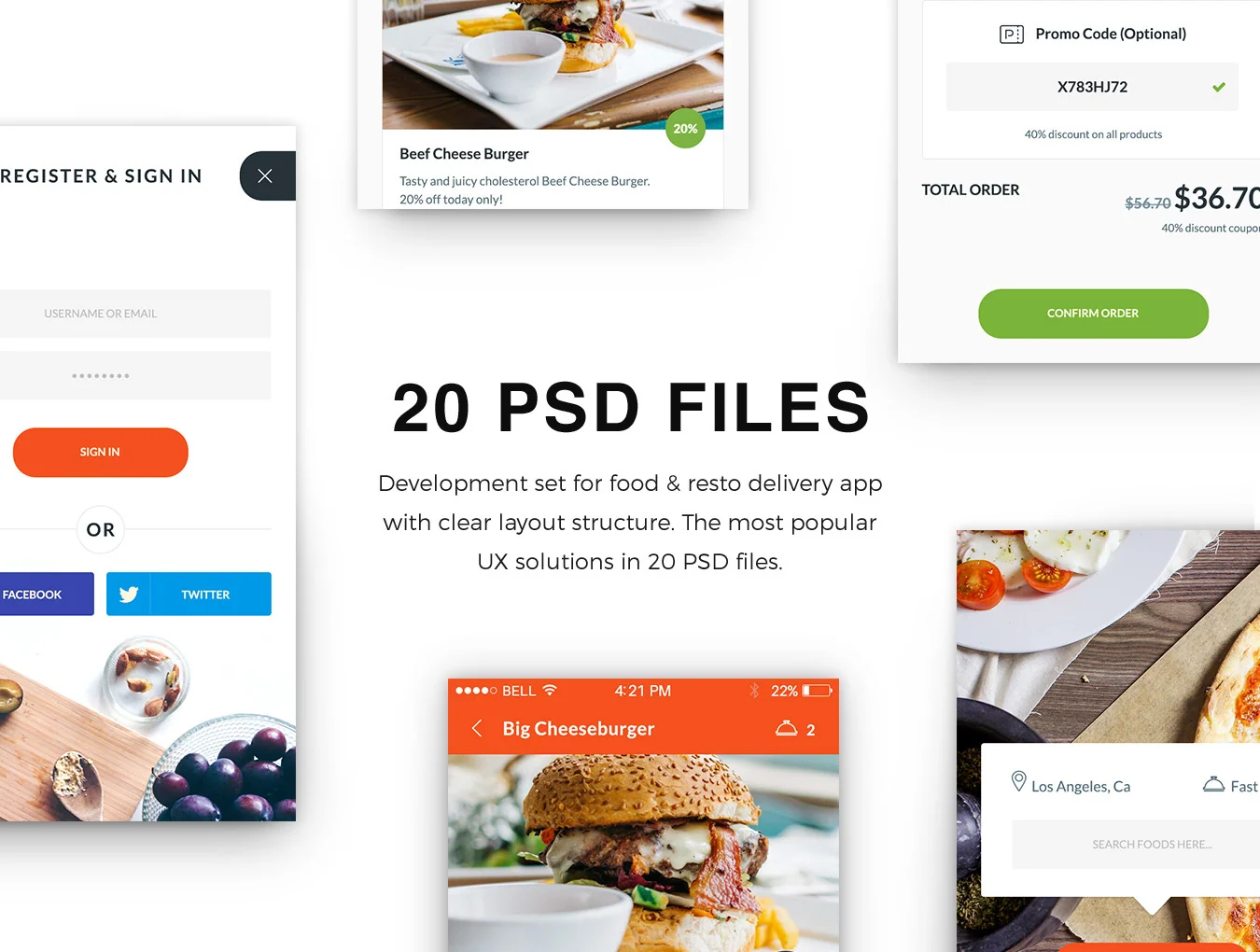 Food & Resto UI Kit 2